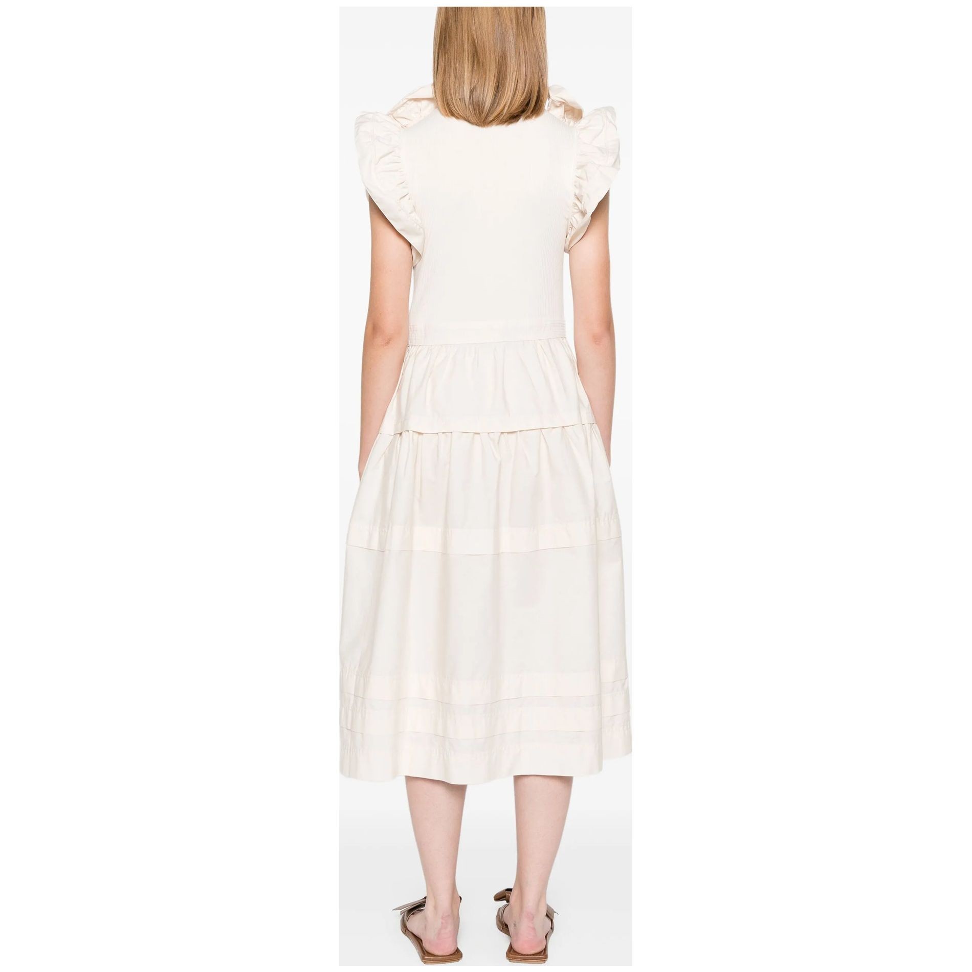 ULLA JOHNSON Midi suknelė moterims, Kūno, Francine Dress 4