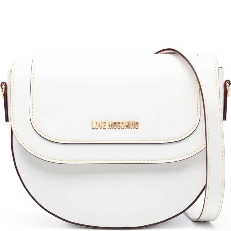 LOVE MOSCHINO Rankinė per petį moterims, Balta, Crossbody 1