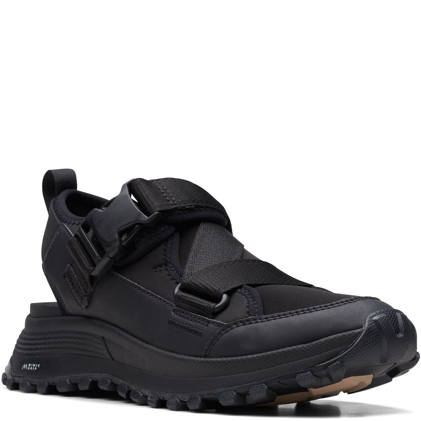 CLARKS Basutės moterims, Juoda, ATLTrek Strap Sandals 1
