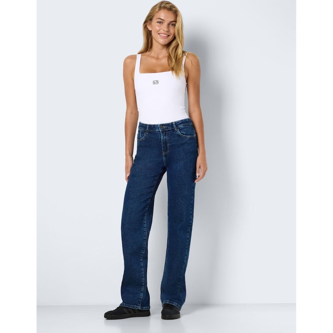 NOISY MAY Platūs džinsai moterims, Mėlyna, Yolanda wide jeans 7