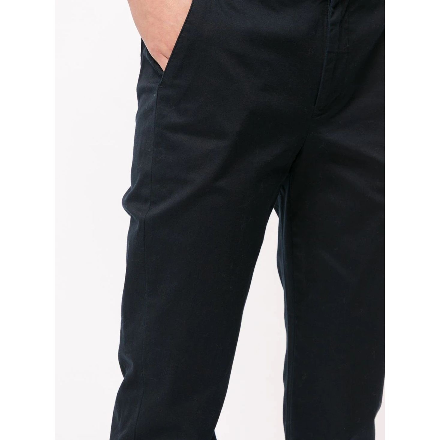 VINCE Šortai moterims, Mėlyna, Coin pocket bermuda short 4
