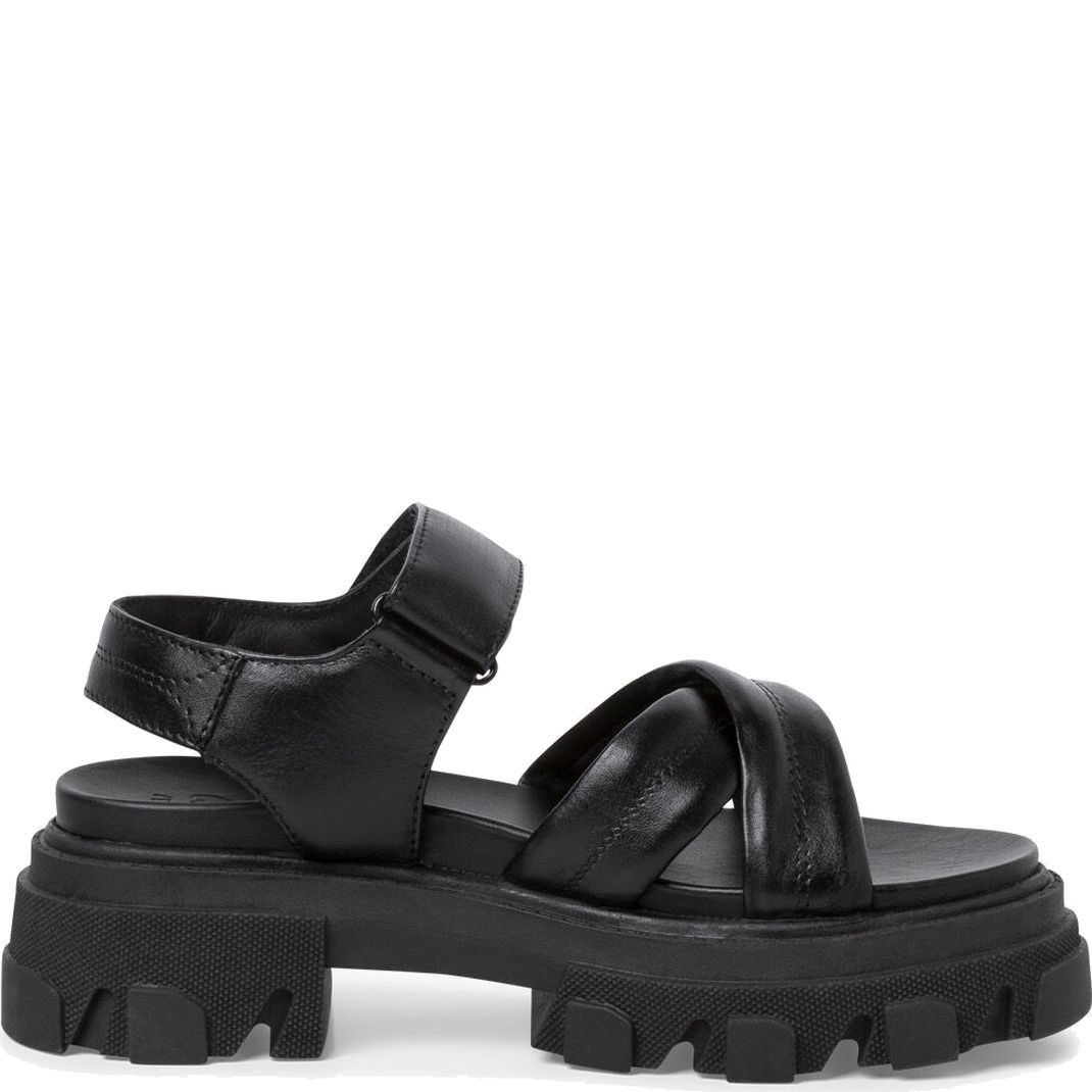 MARCO TOZZI Basutės moterims, Juoda, SANDALS 3