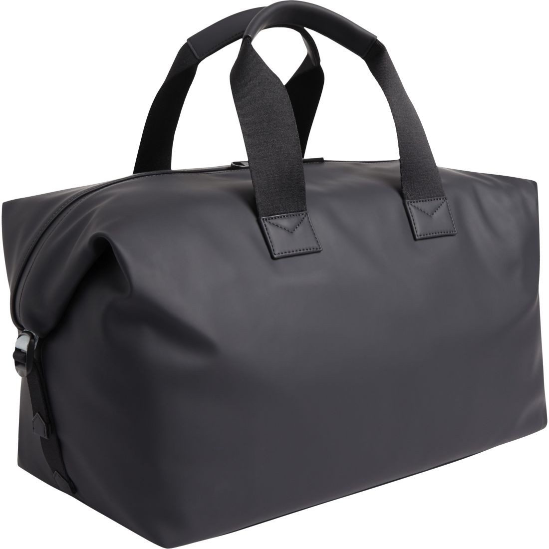 CALVIN KLEIN Rankinė, krepšys vyrams, Juoda, Rubberized weekender 2