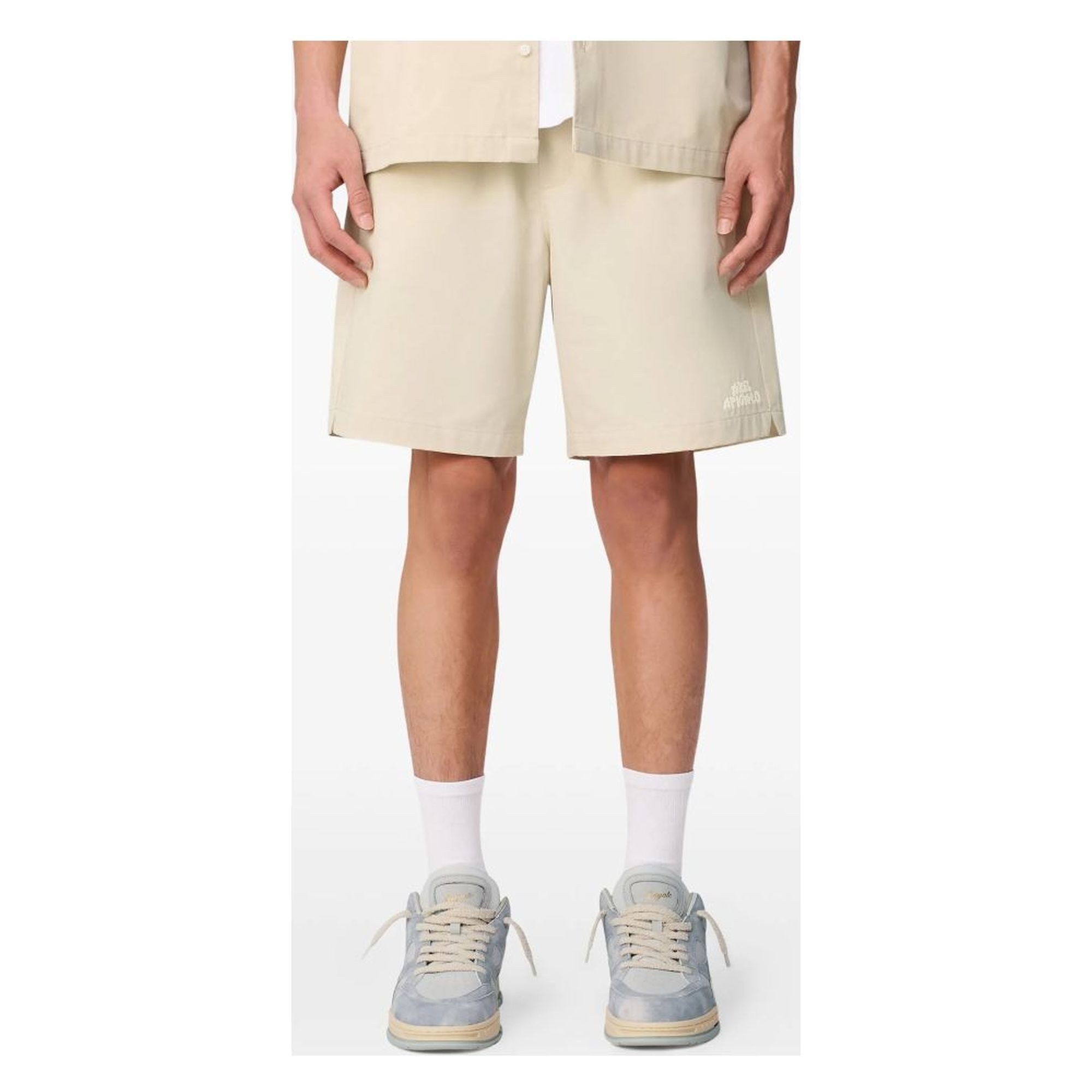 AXEL ARIGATO Šortai vyrams, Smėlio, Heath shorts 5