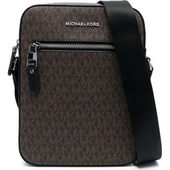 MICHAEL KORS Rankinė per petį vyrams, Ruda, Flight bag 1