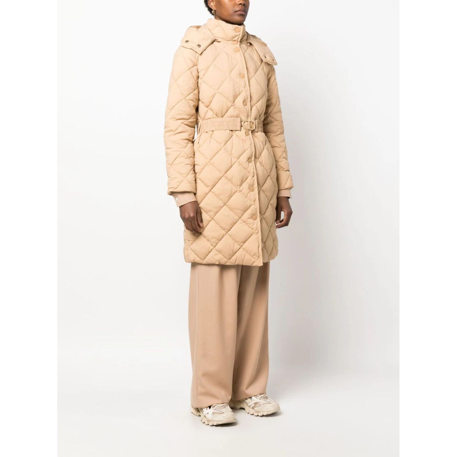 TWINSET Pūkinė striukė moterims, Ruda, Puffed jacket 3