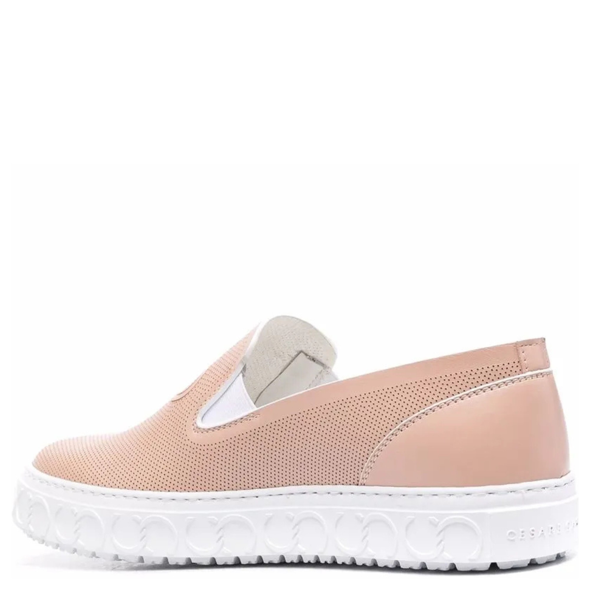 CESARE CASADEI Sportiniai bateliai moterims, Smėlio, Slip-On 3