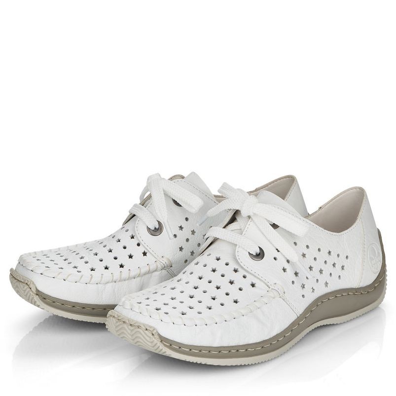 RIEKER Sportiniai bateliai moterims, Balta, SPORT SHOE 5