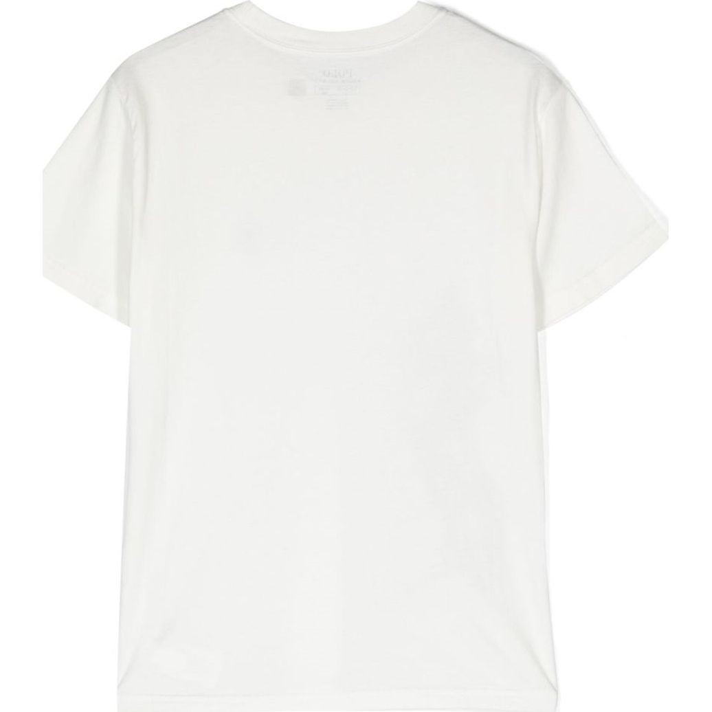 RALPH LAUREN KIDS Marškinėliai trump. rankovėmis berniukams, Balta, Short sleeve tee 2