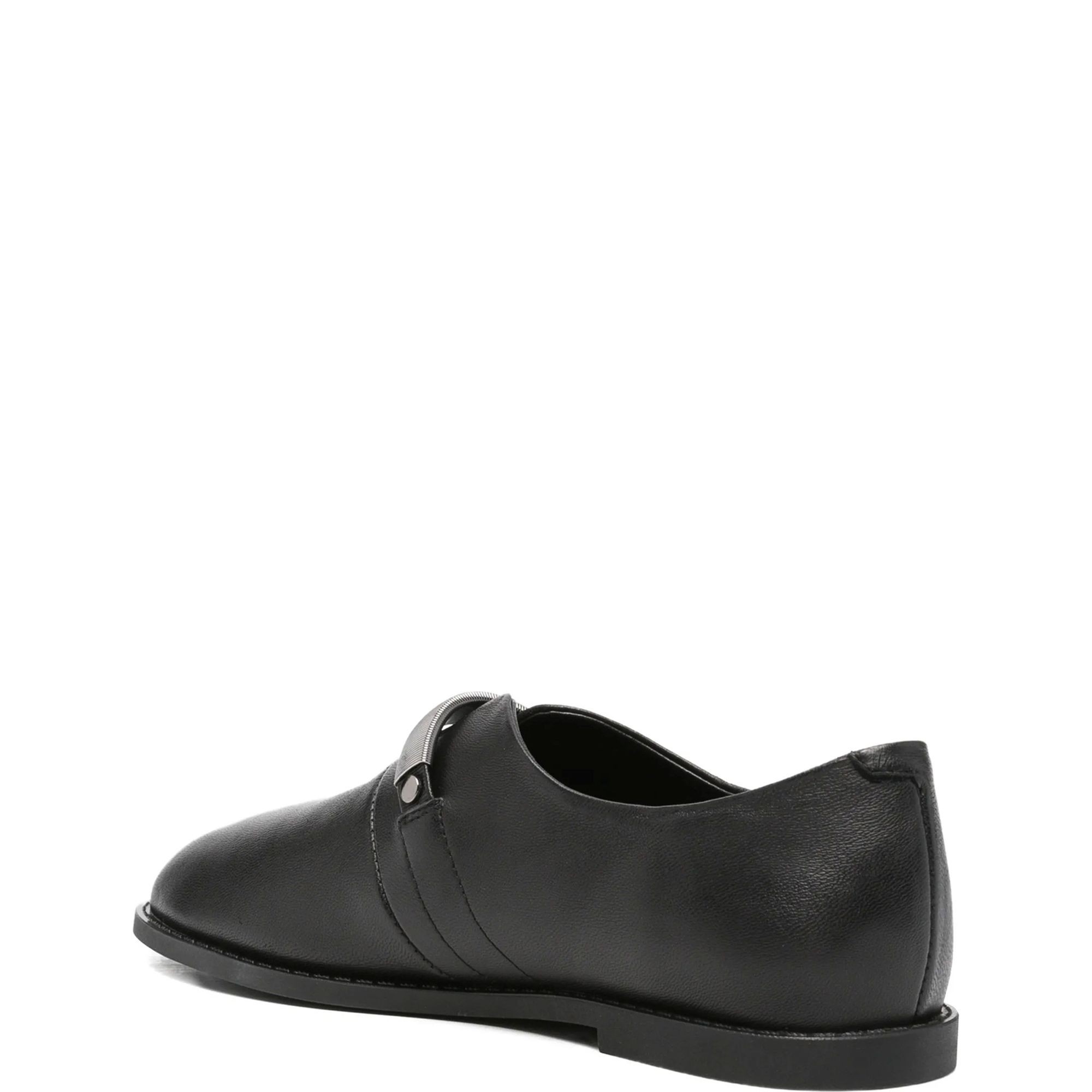 SERGIO MORETTI Loaferiai moterims, Juoda, Loafers 3