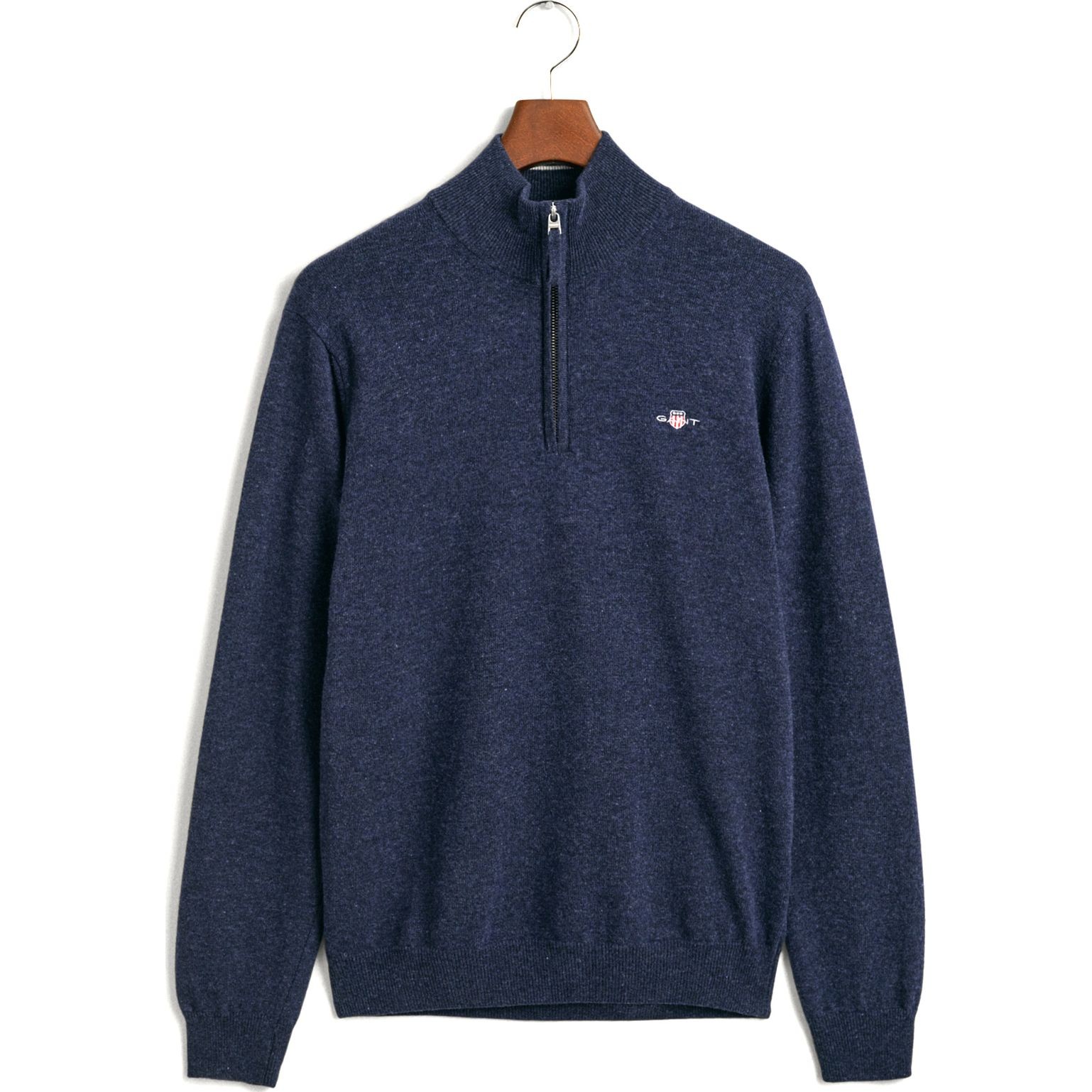 GANT Megztinis vyrams, Mėlyna, SUPERFINE LAMBSWOOL 1