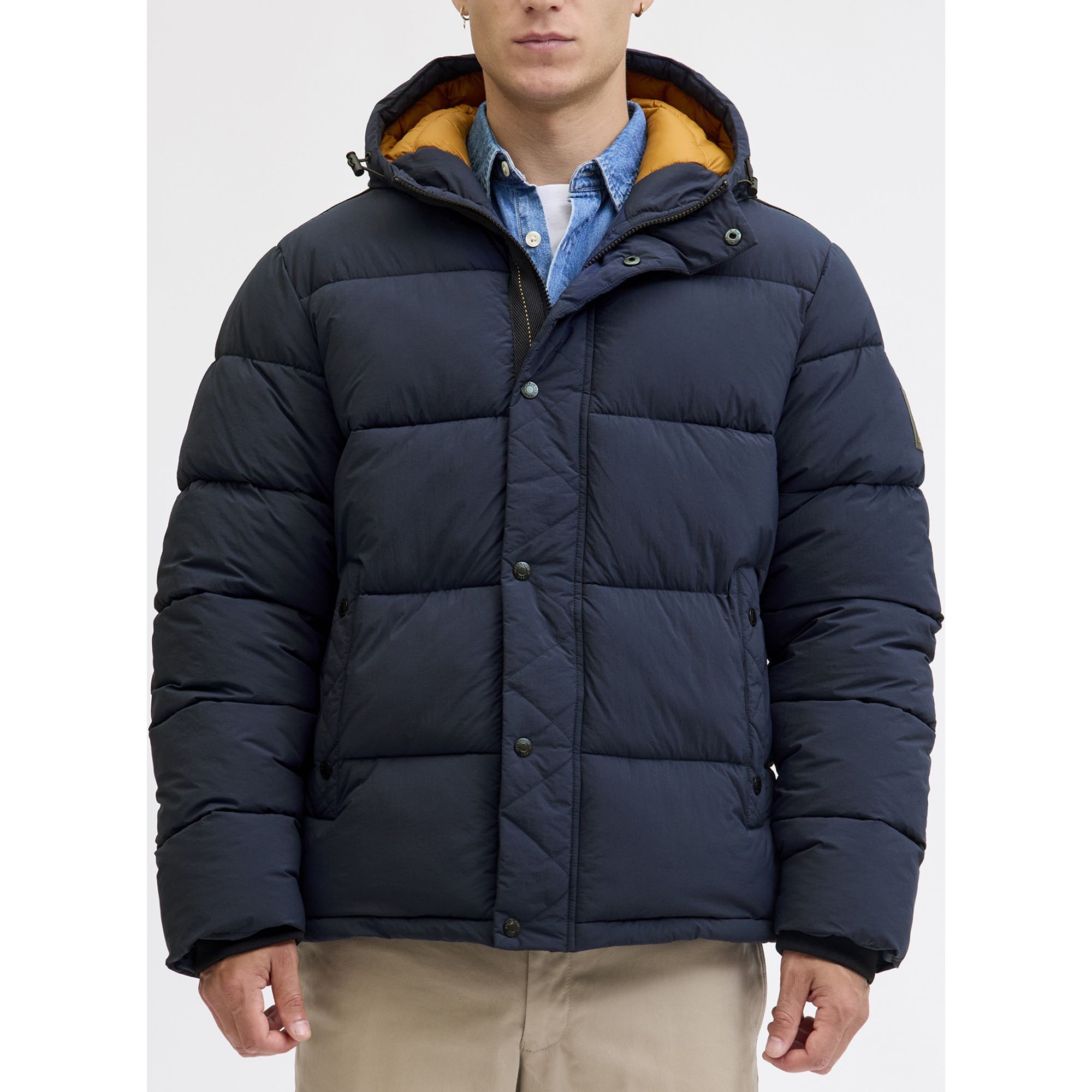 JACK & JONES Pūkinė striukė vyrams, Mėlyna, Detroit 2