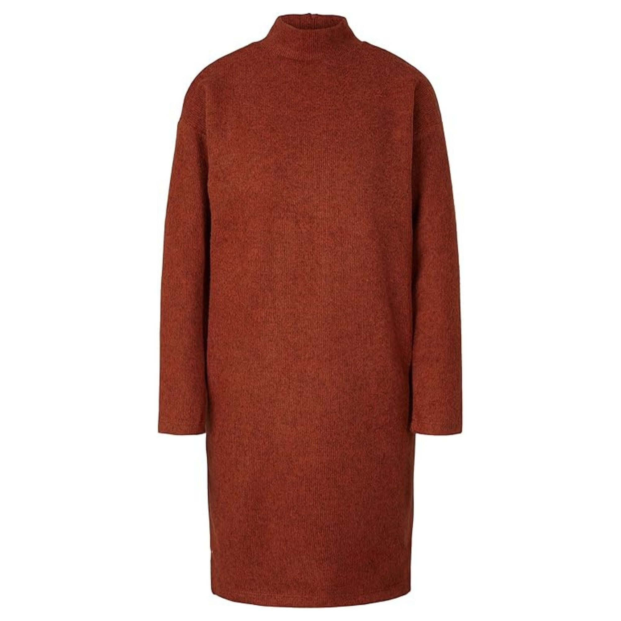 TOM TAILOR Midi suknelė moterims, Ruda, Suknelė