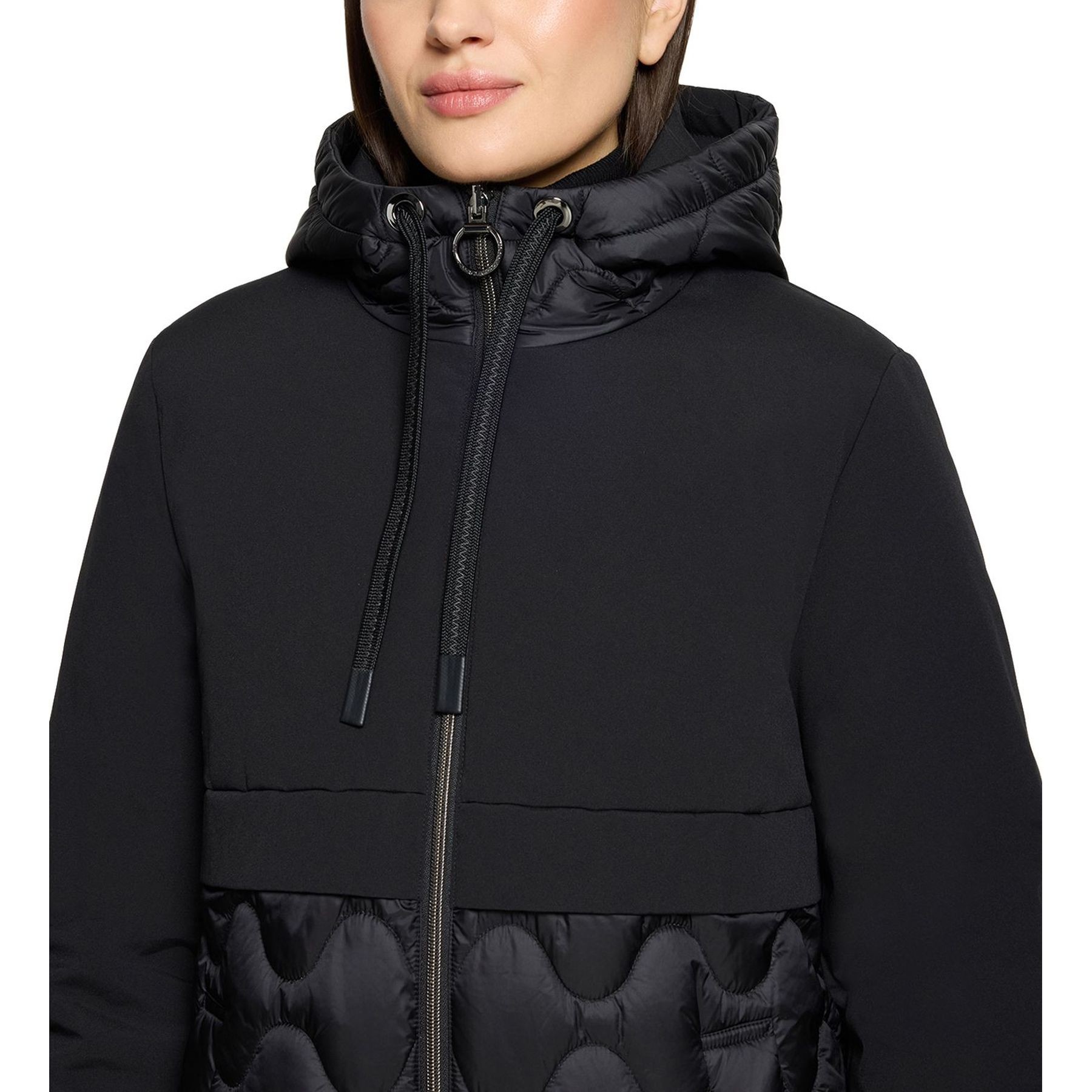 BETTY BARCLAY Striukė moterims, Juoda, Quilted Jacket 2