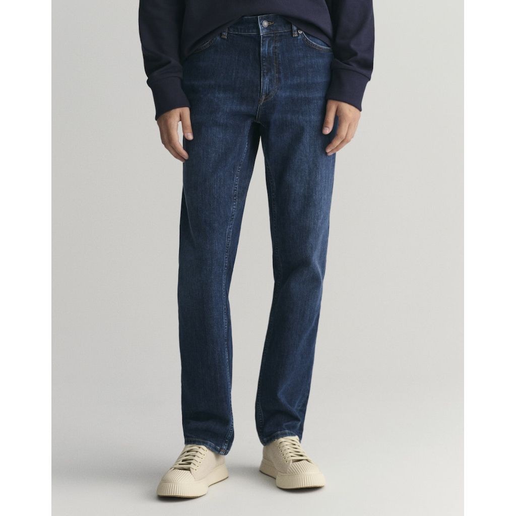 GANT Regular džinsai vyrams, Mėlyna, Regular Gant jeans 9