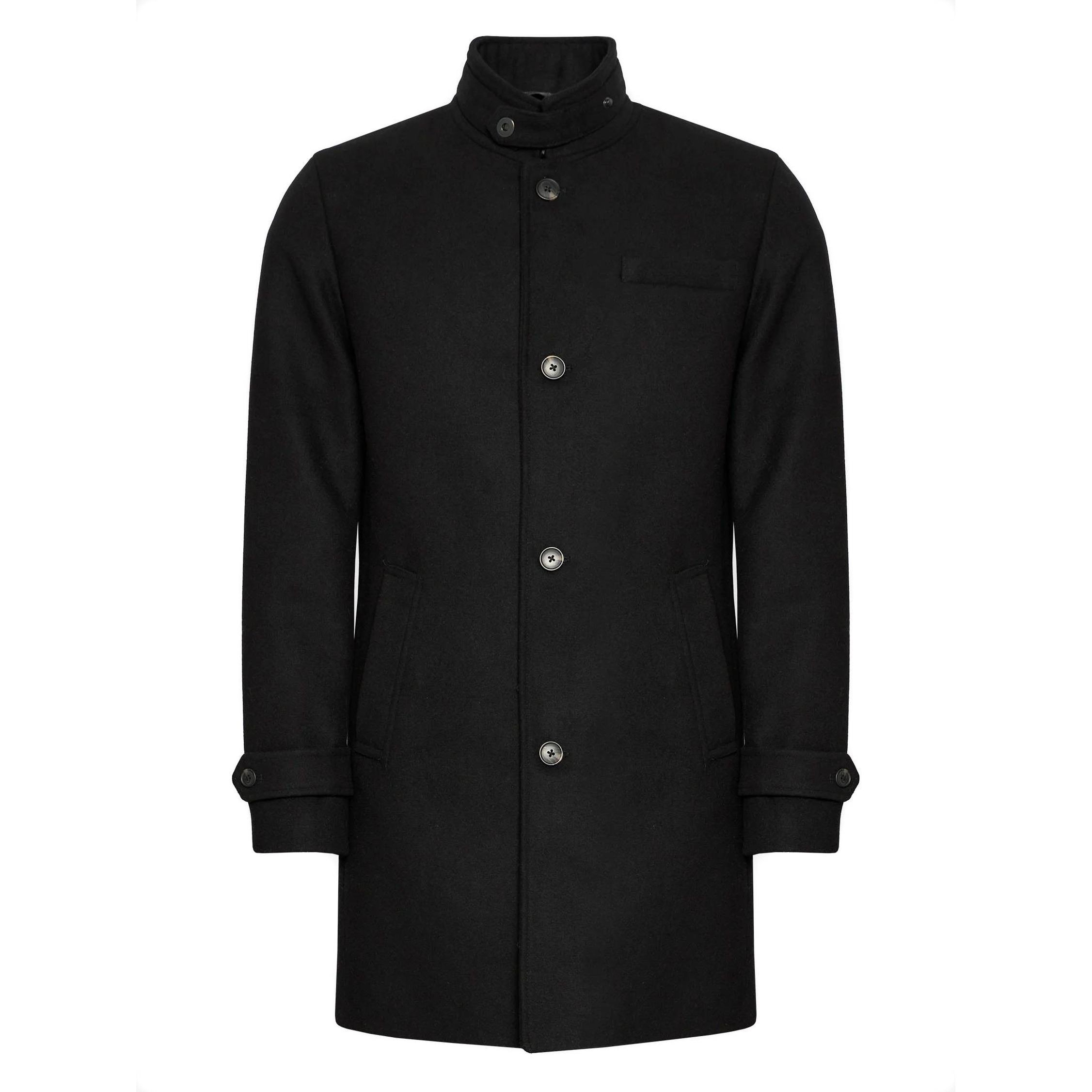 JACK & JONES Striukė vyrams, Juoda, JPRBLAMELTON WOOL CO 1
