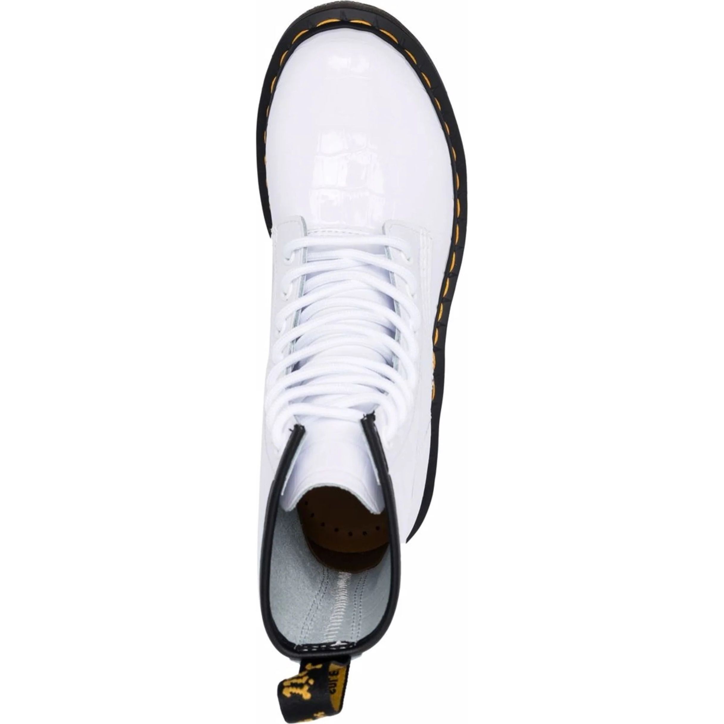 DR. MARTENS Aulinukai moterims, Balta, 1460 Lamper Emboss 4