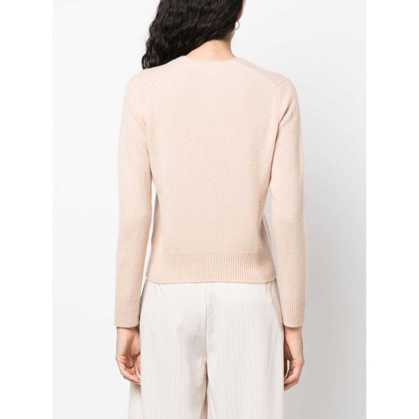 VINCE Kardiganas moterims, Ruda, Flat placket cardigan 4