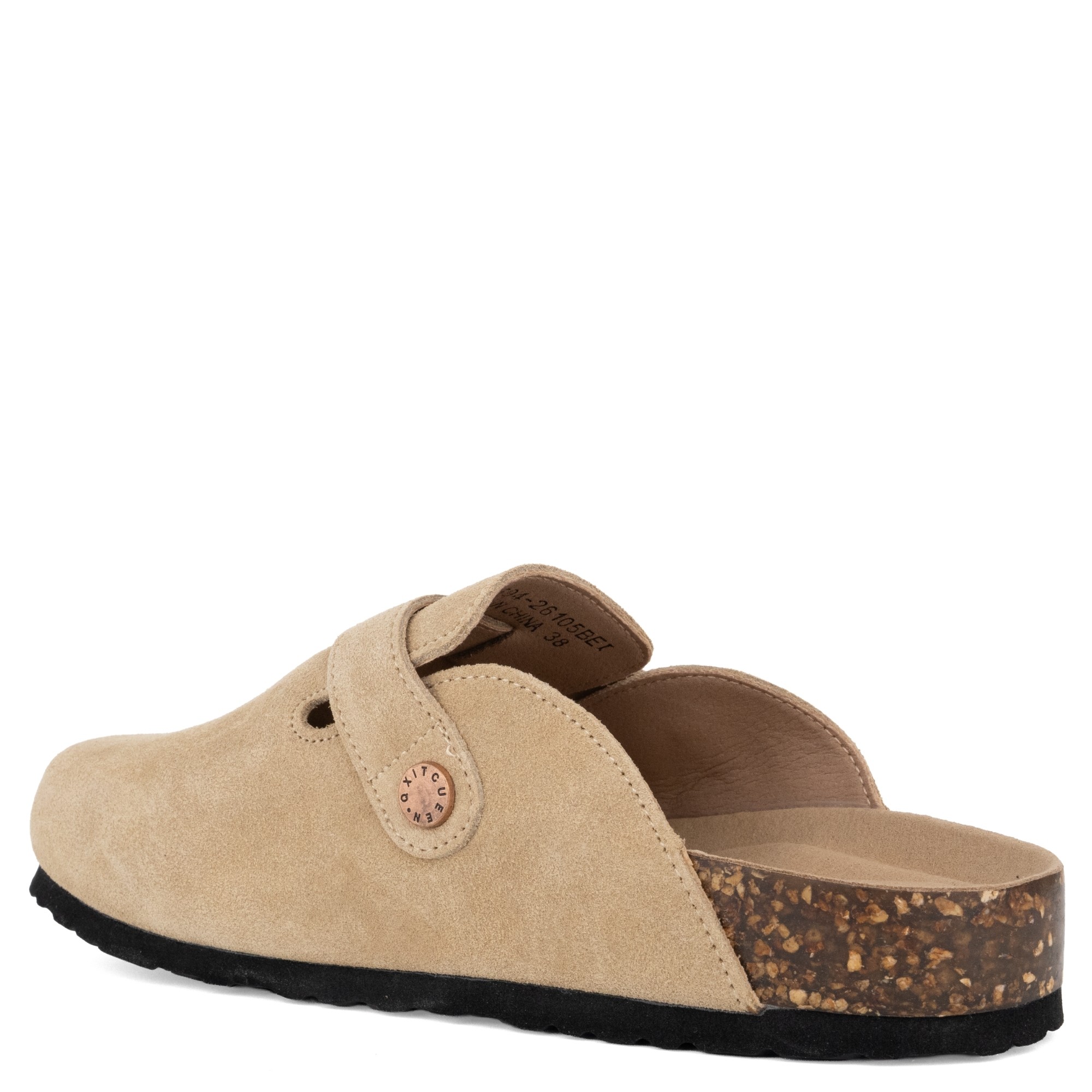 PRATO CREATIVO Klumpės moterims, Smėlio, Slippers, pcr6594-26105bei 3