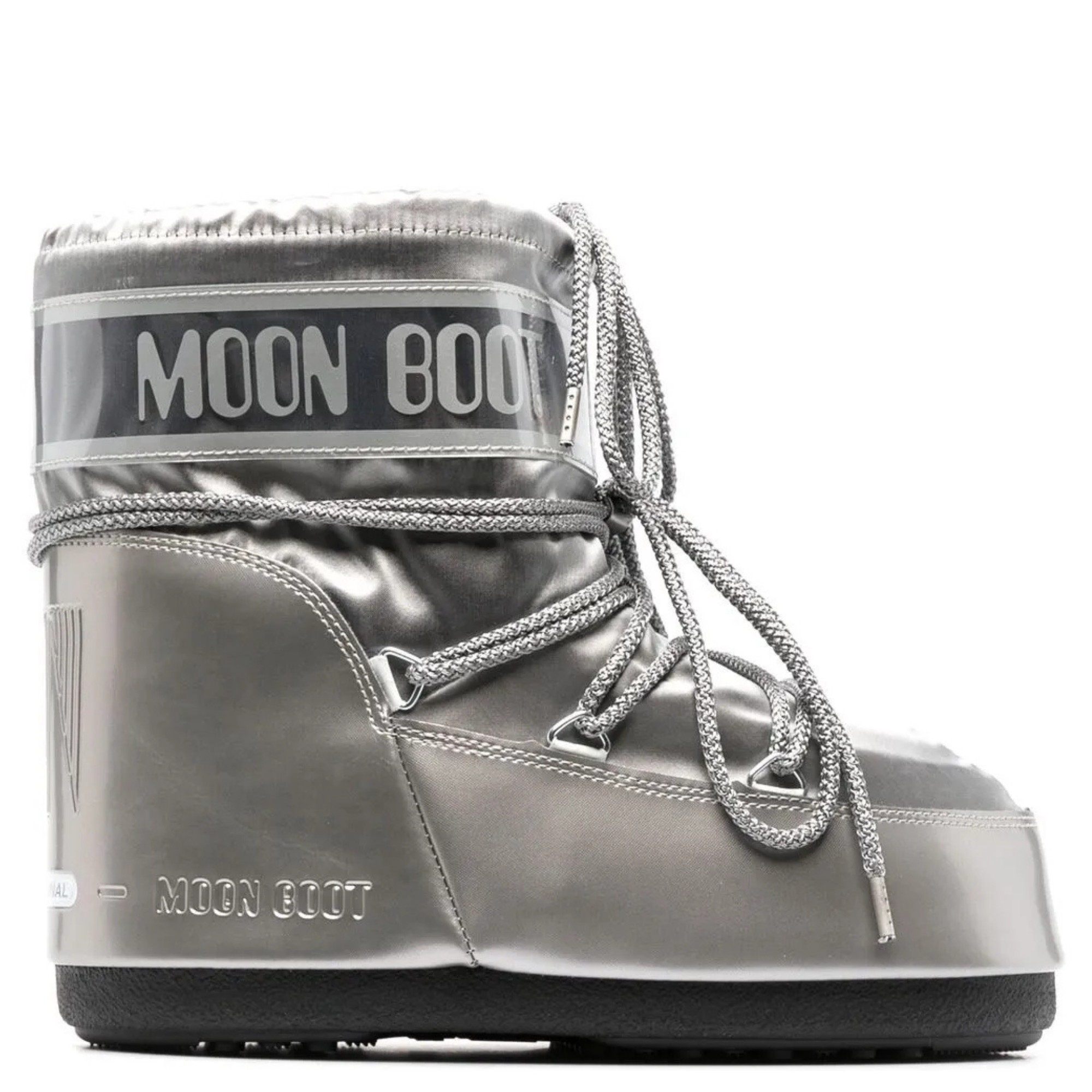 MOON BOOT Aulinukai moterims, Sidabrinė, Mb icon low glance boots 2