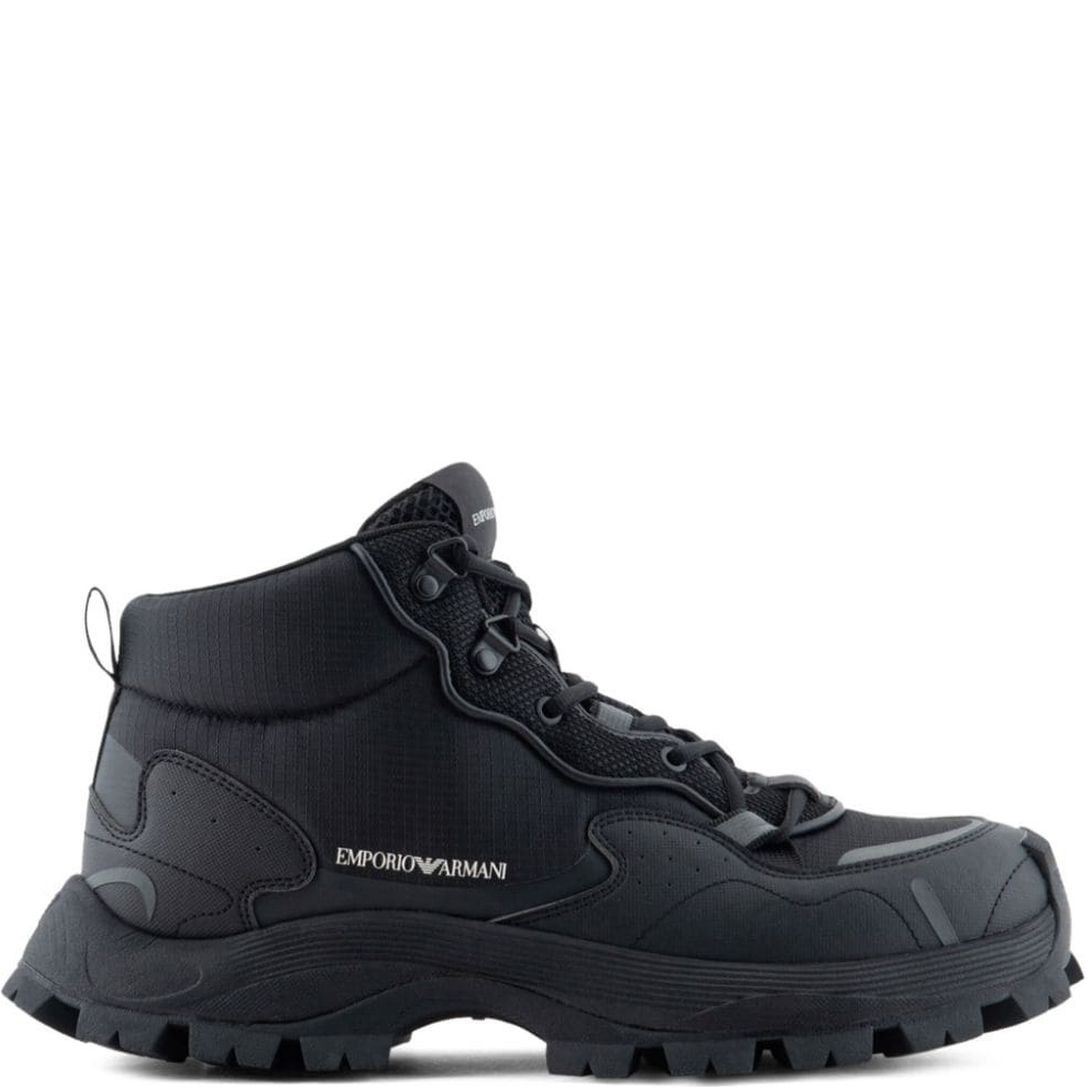 EMPORIO ARMANI Sportiniai bateliai vyrams, Juoda, Sneaker 1