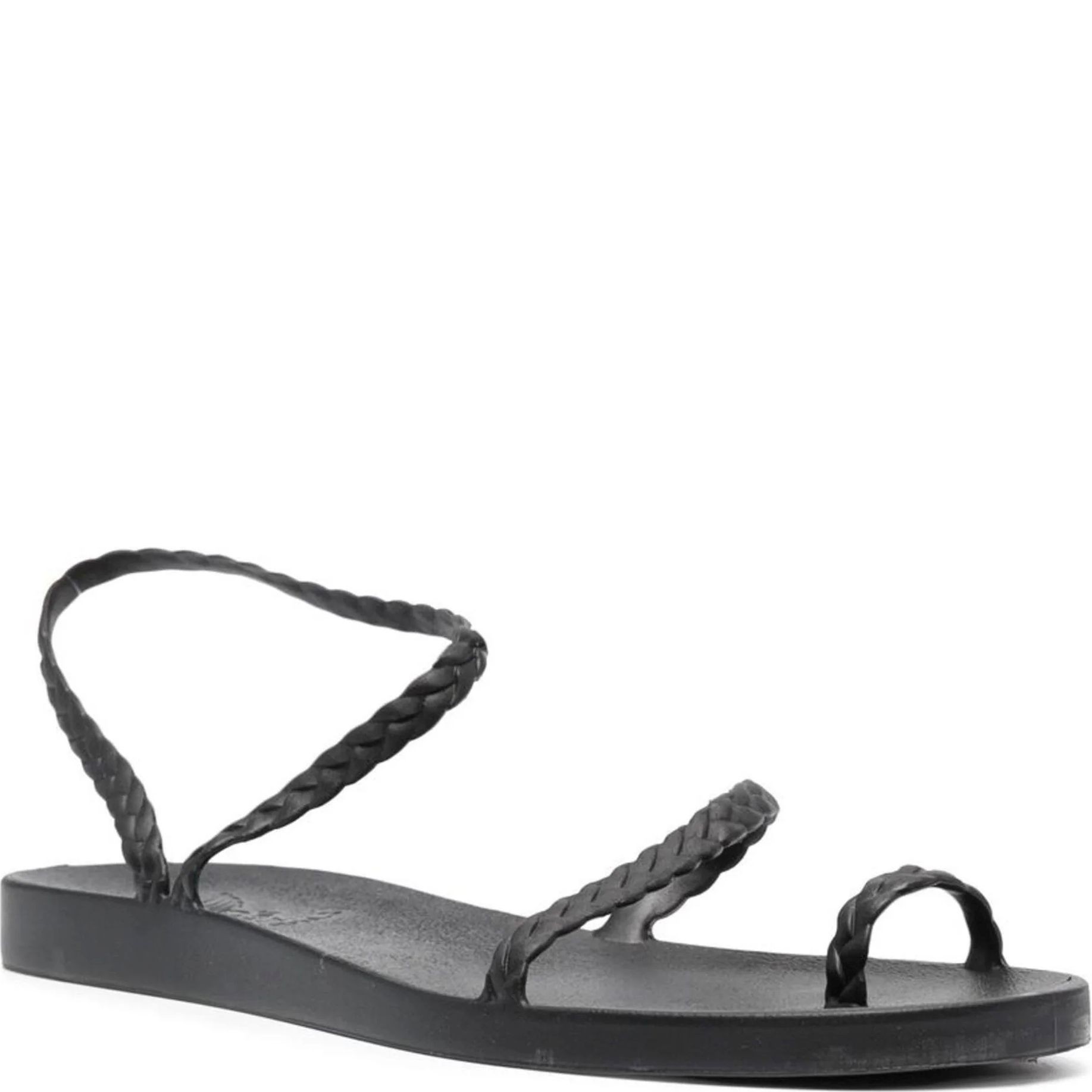 ANCIENT GREEK SANDAL Basutės moterims, Juoda, Eleftheria jelly sandals 2