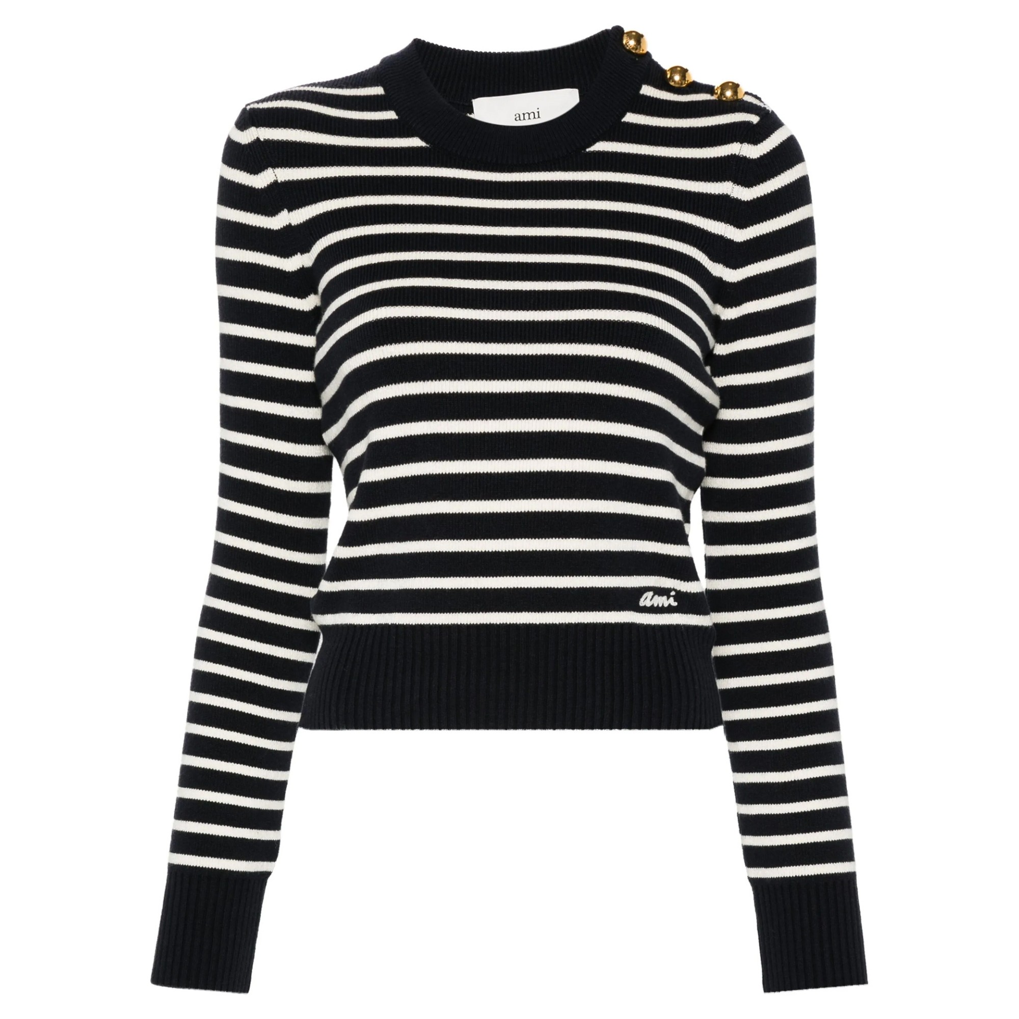 AMI PARIS Megztinis moterims, Mėlyna, Sweater 1