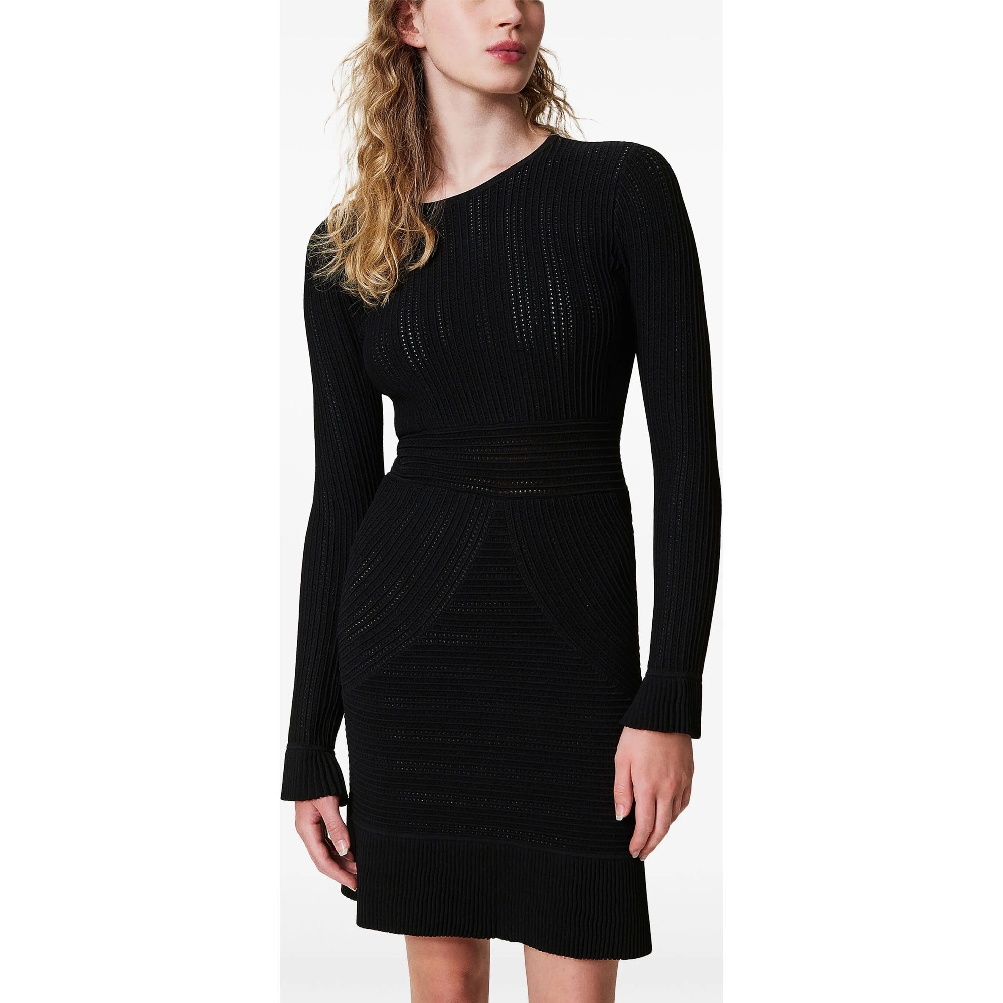 TWINSET Midi suknelė moterims, Juoda, Midi dress 2