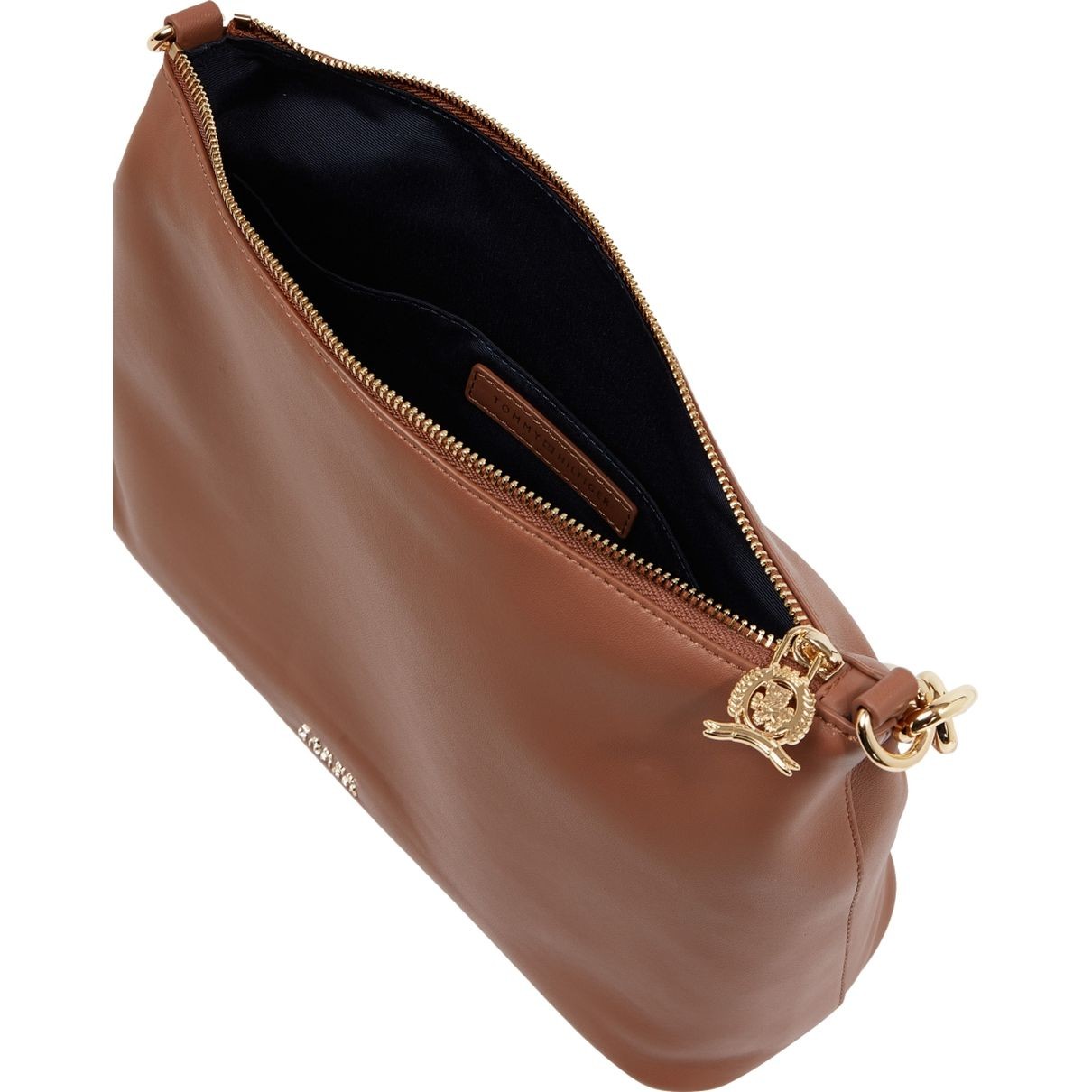 TOMMY HILFIGER Rankinė per petį moterims, Ruda, Casual chic shoulder bag 4