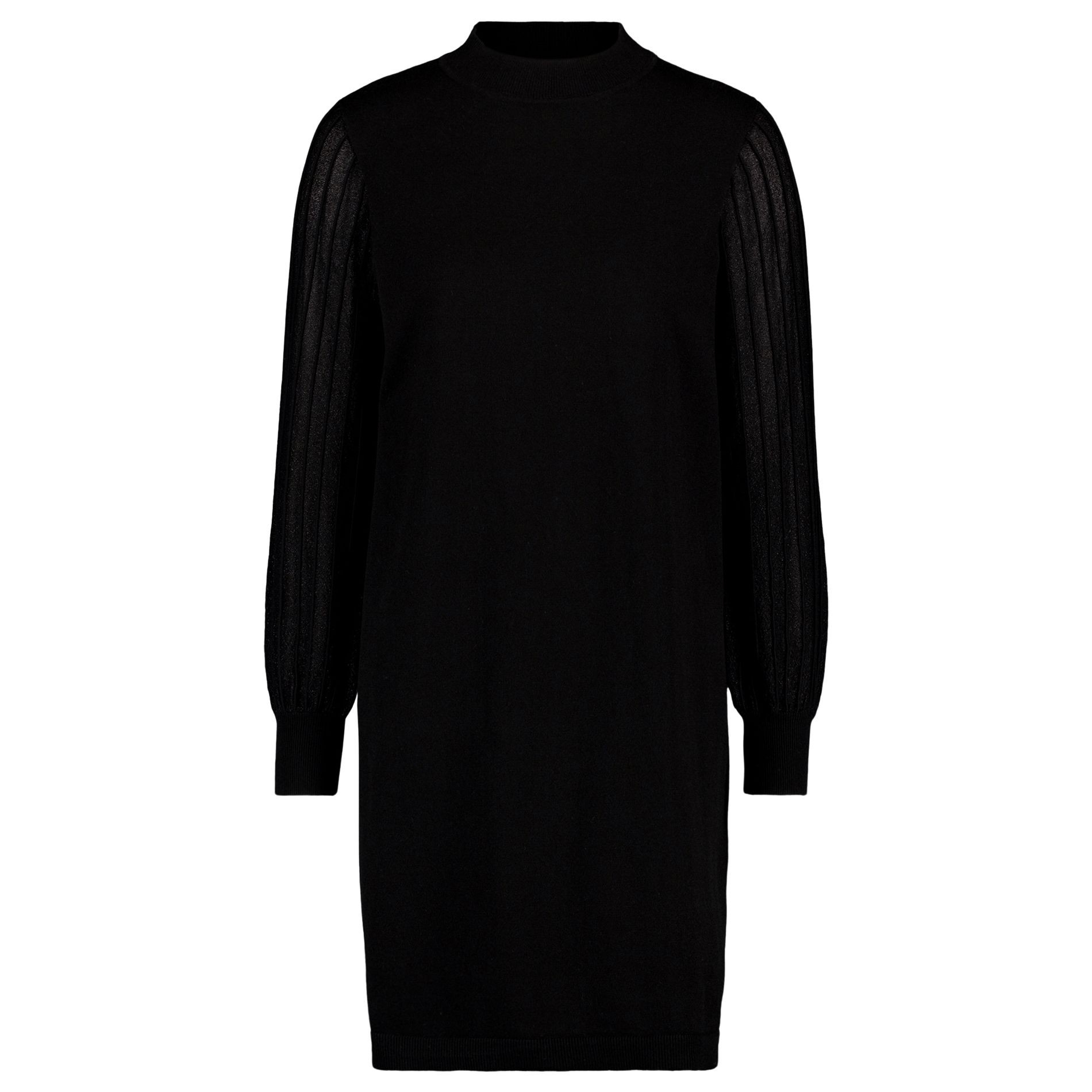 BETTY & CO Megzta suknelė moterims, Juoda, Short Knit Dress 1