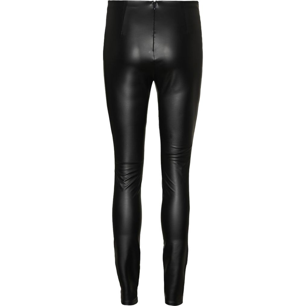 NOISY MAY Odinės kelnės moterims, Juoda, Aloha skinny legging 2