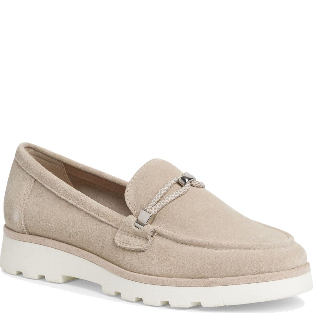 MARCO TOZZI Loaferiai moterims, Žalia, LOAFERS 1