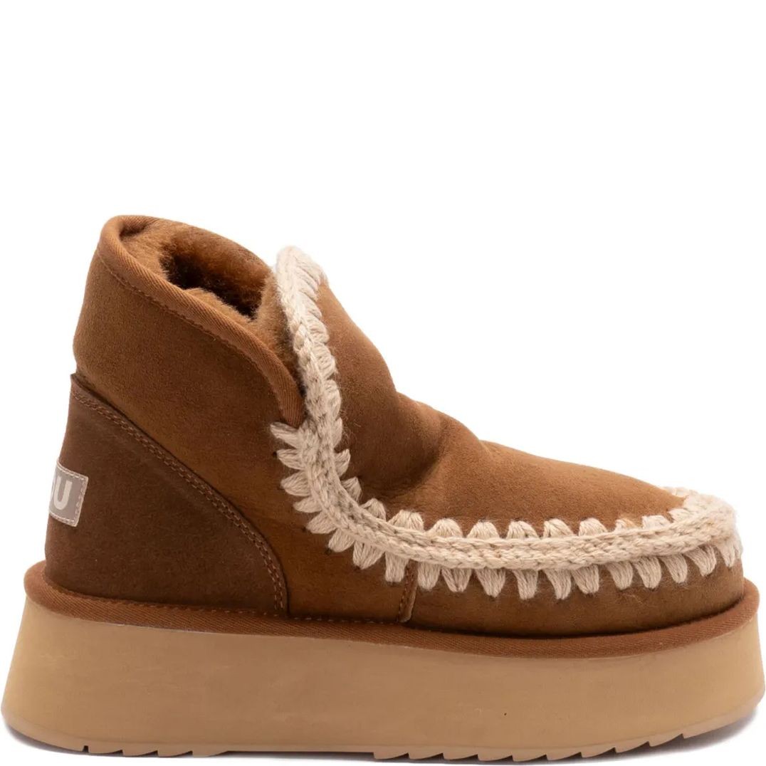 MOU Aulinukai moterims, Pilka, Mini eskimo platform boot 1