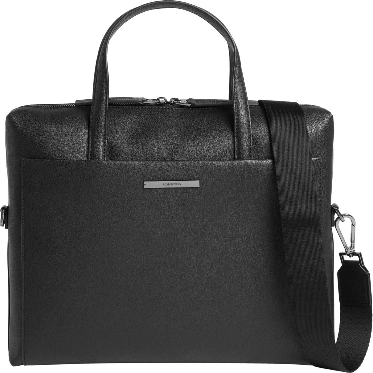 CALVIN KLEIN Dėklas kompiuteriui vyrams, Juoda, Modern bar laptop bag 1