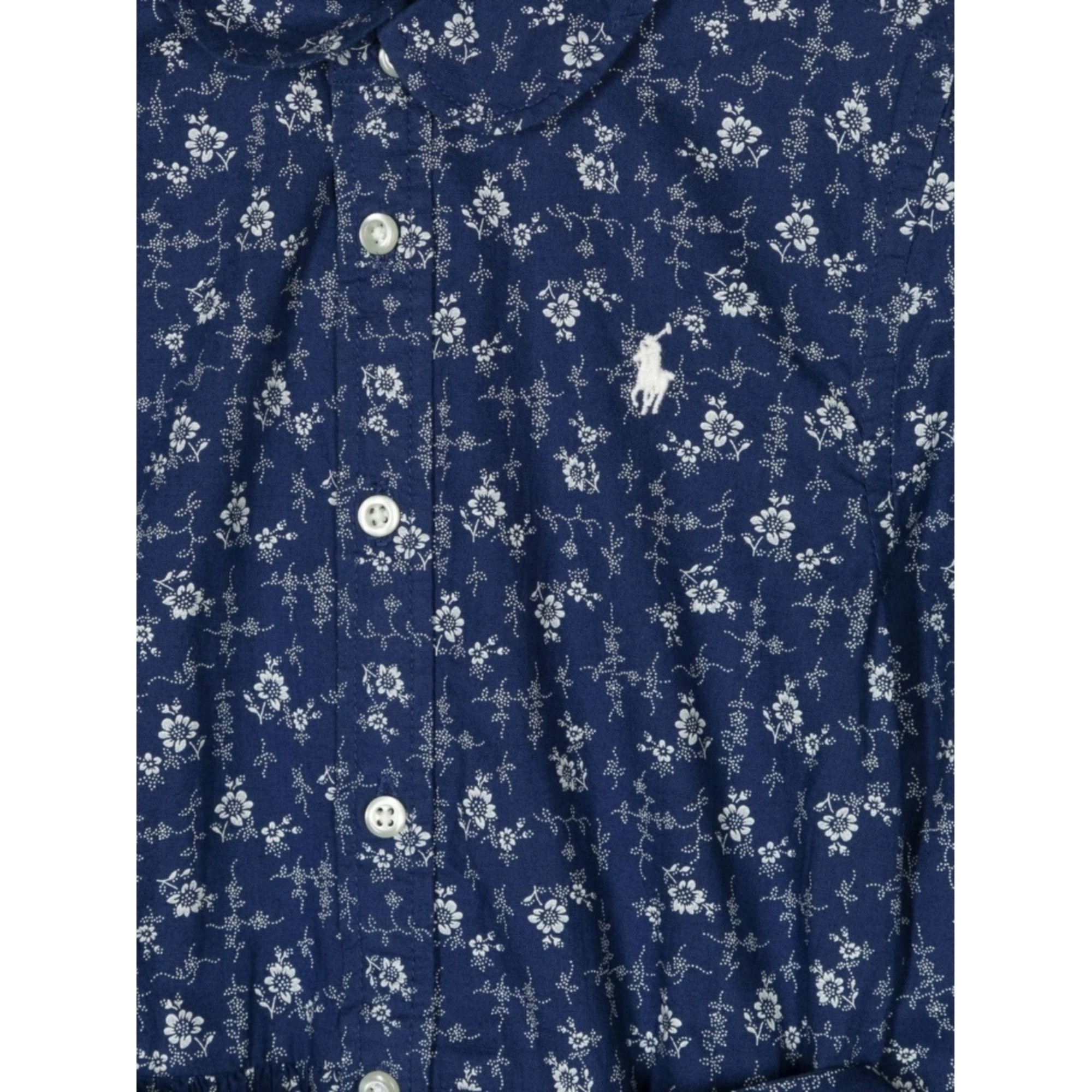 RALPH LAUREN KIDS Midi suknelė mergaitėms, Mėlyna, Hadlee shirted dress (7-16) 3