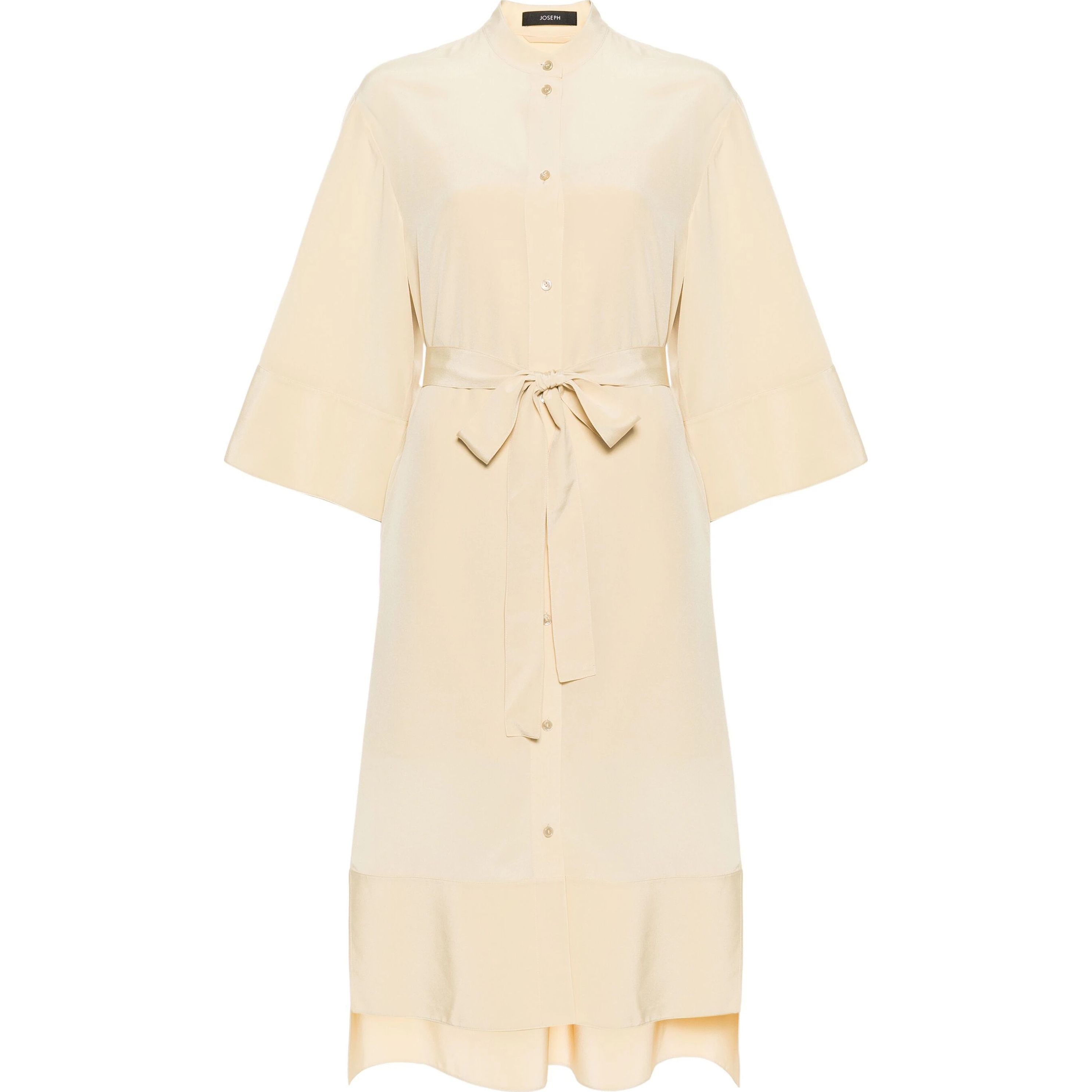 JOSEPH Maxi suknelė moterims, Smėlio, Darius dress crepe de soie
