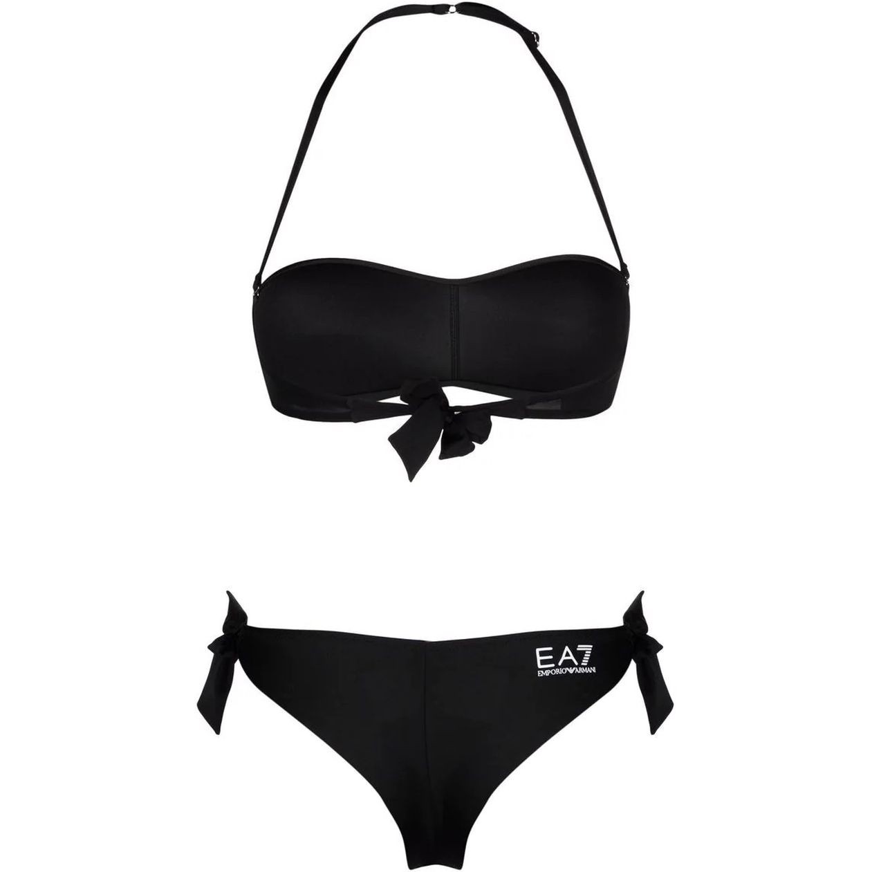 EA7 Maudymosi kostiumėlis moterims, Juoda, Bikini 2