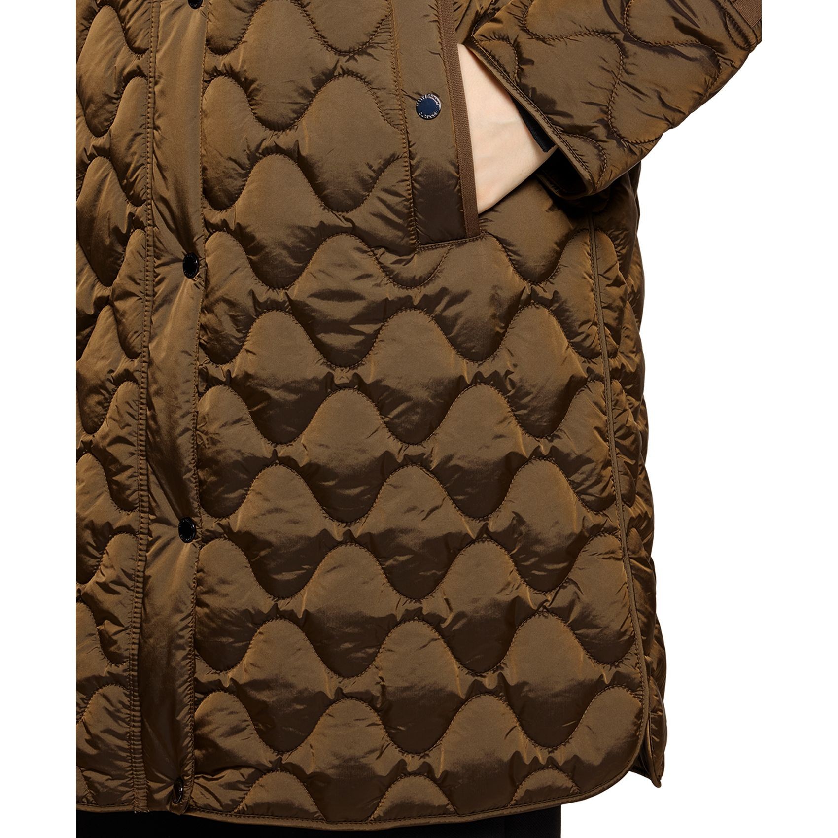 BETTY BARCLAY Striukė moterims, Ruda, Quilted Jacket 5