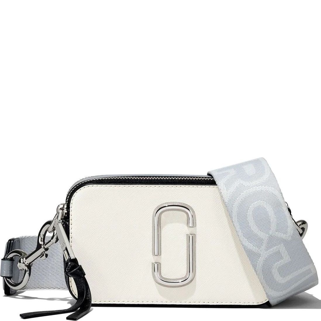 MARC JACOBS Rankinė per petį moterims, Balta, The snapshot 1