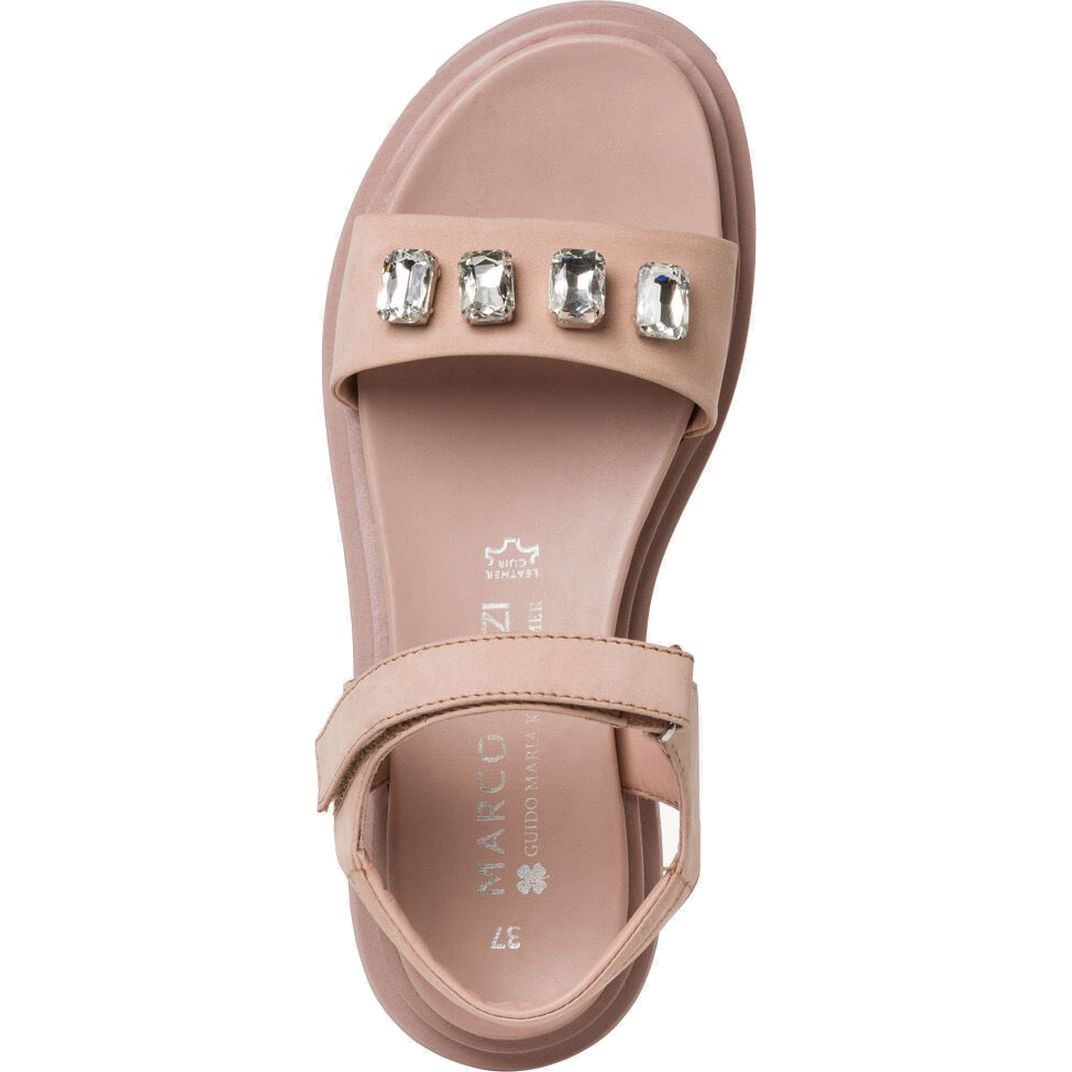 MARCO TOZZI Basutės moterims, Smėlio, SANDALS POP 4
