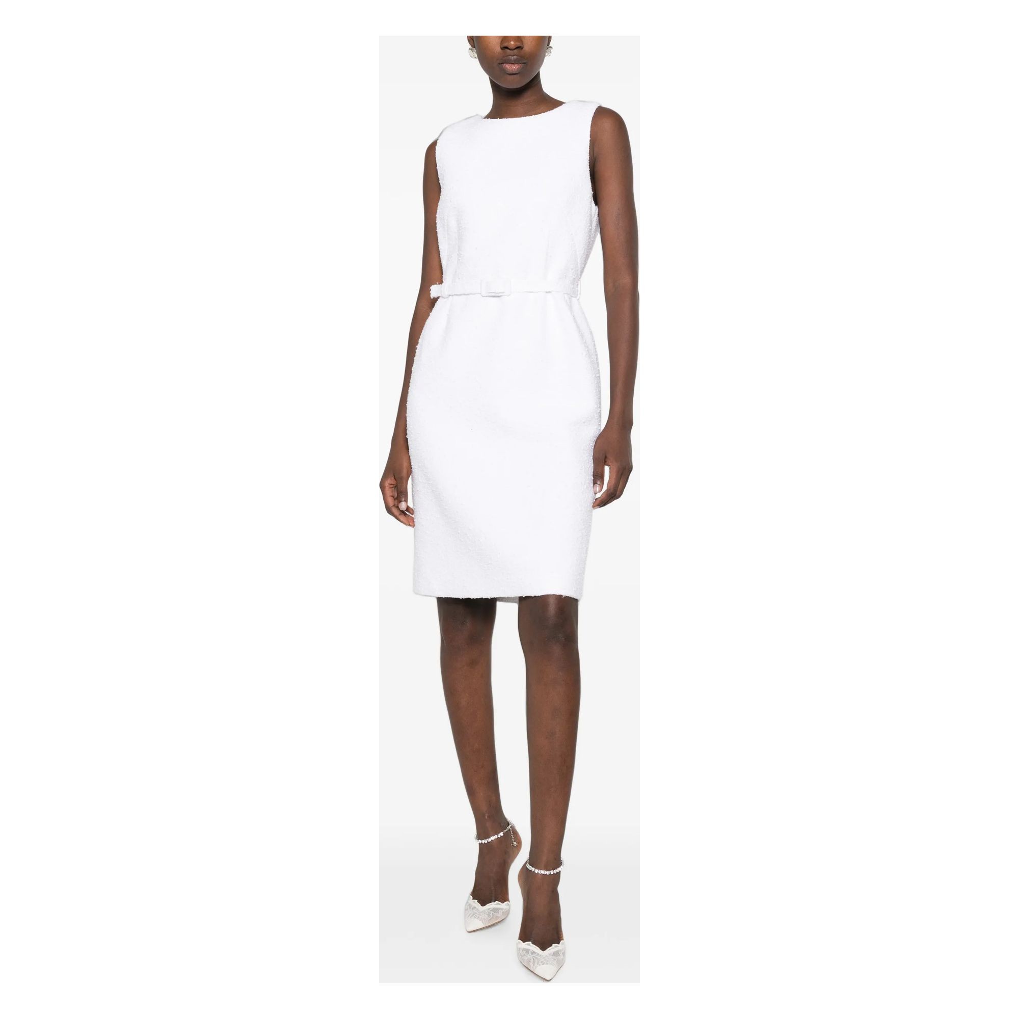 ANDIATA Midi suknelė moterims, Balta, Dress 2