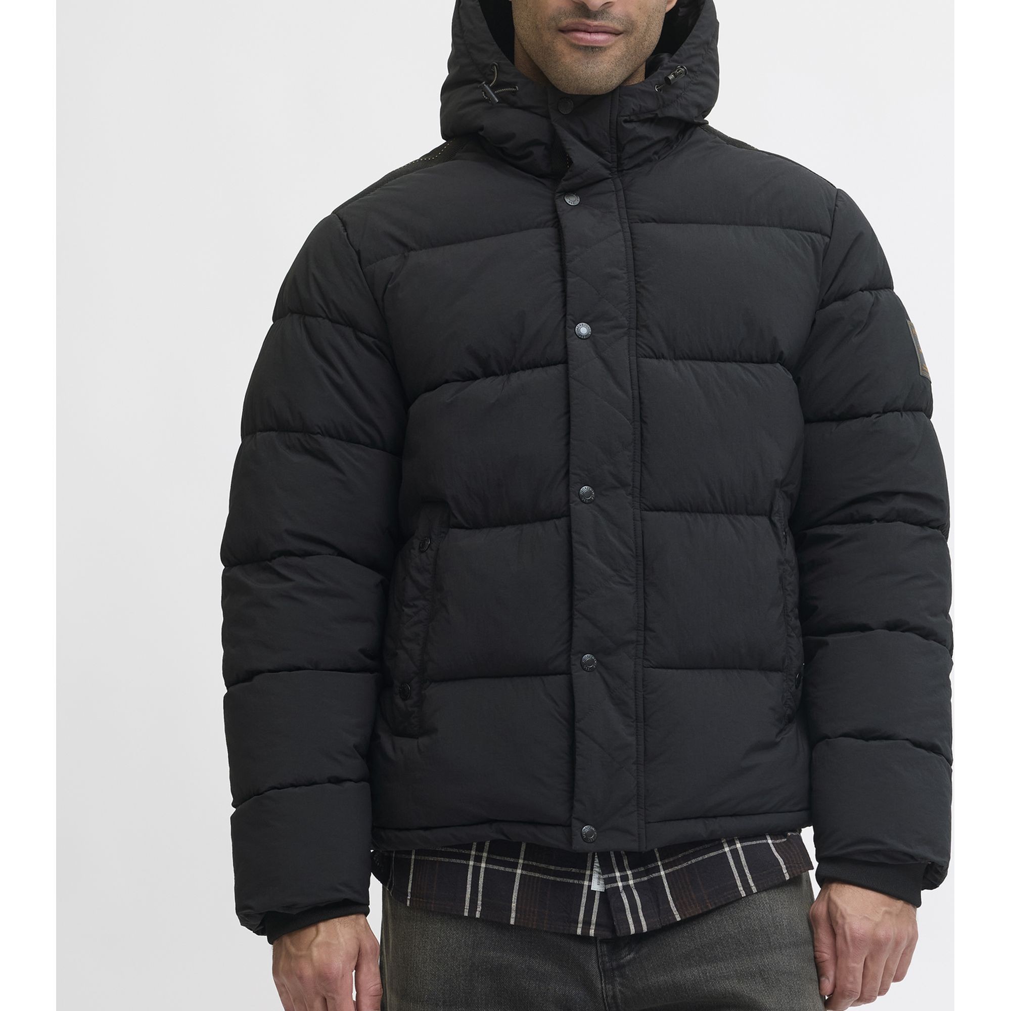 JACK & JONES Pūkinė striukė vyrams, Juoda, Detroit 2