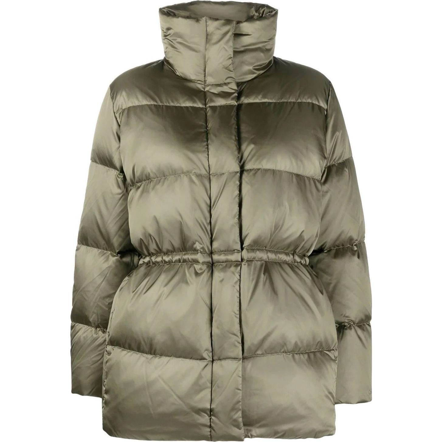 CALVIN KLEIN Pūkinis paltas moterims, Žalia, Padded Coats 1