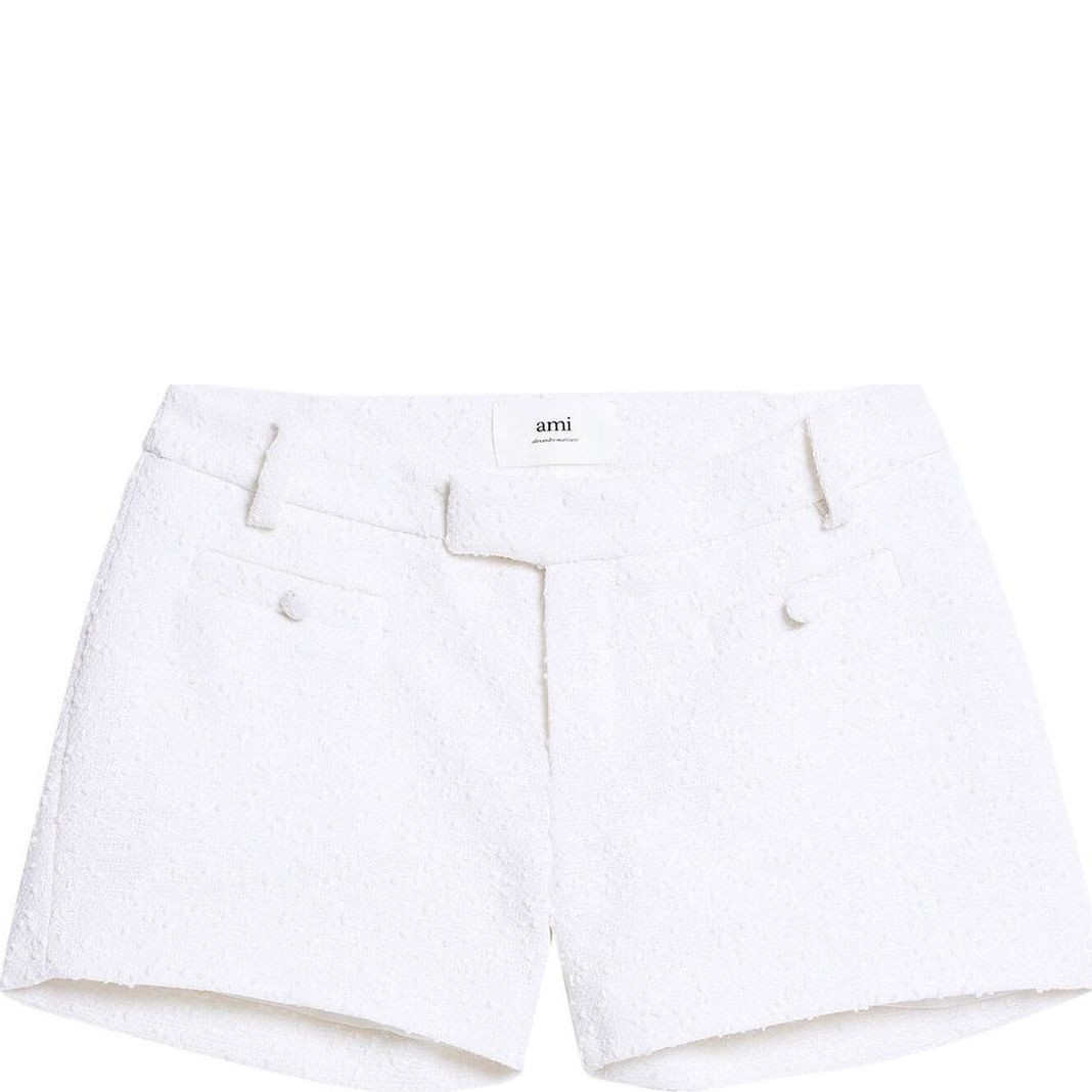 AMI PARIS Šortai moterims, Balta, Mini shorts 1