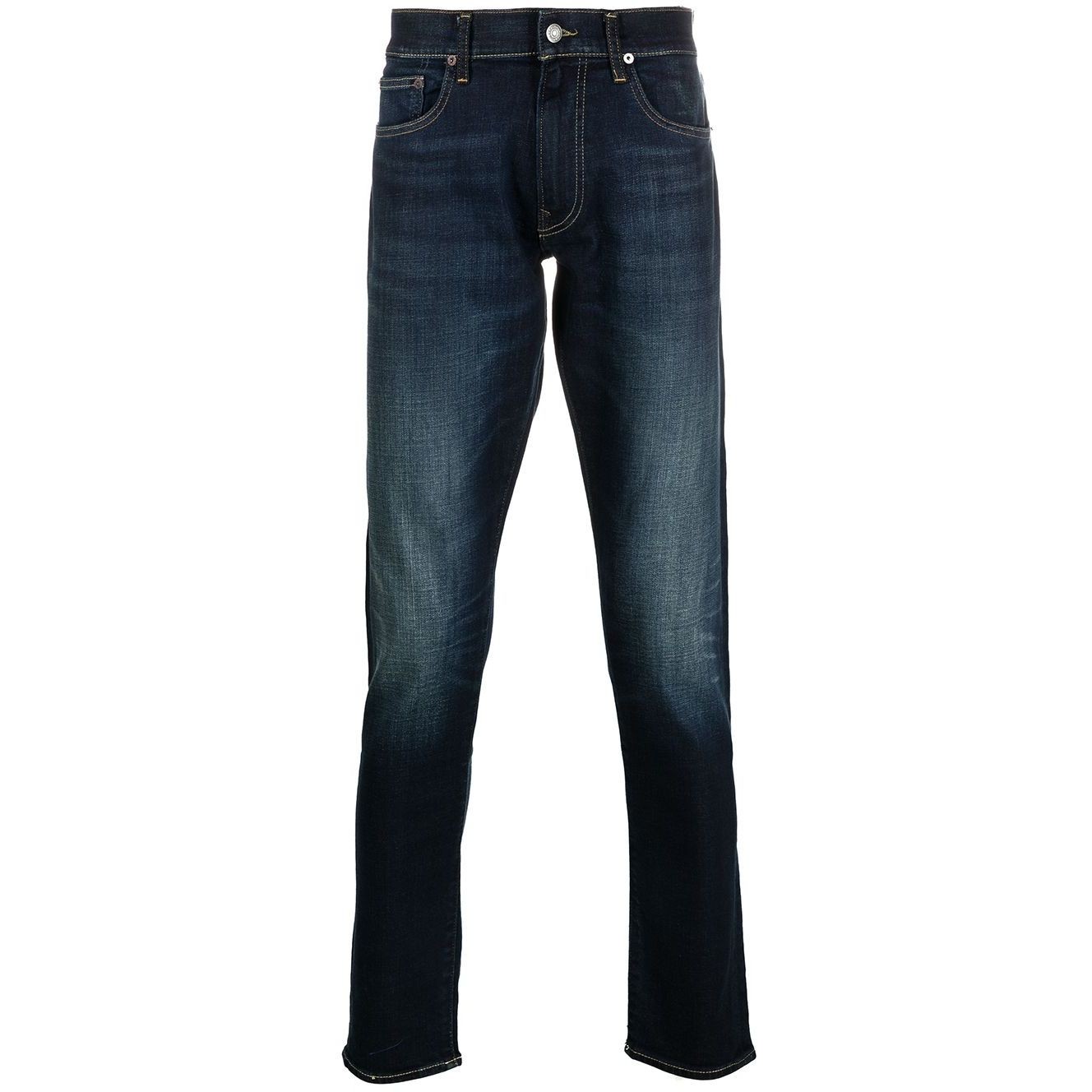 POLO RALPH LAUREN Tiesūs džinsai -vyrams, Mėlyna, Eldridge skinny stretch jean