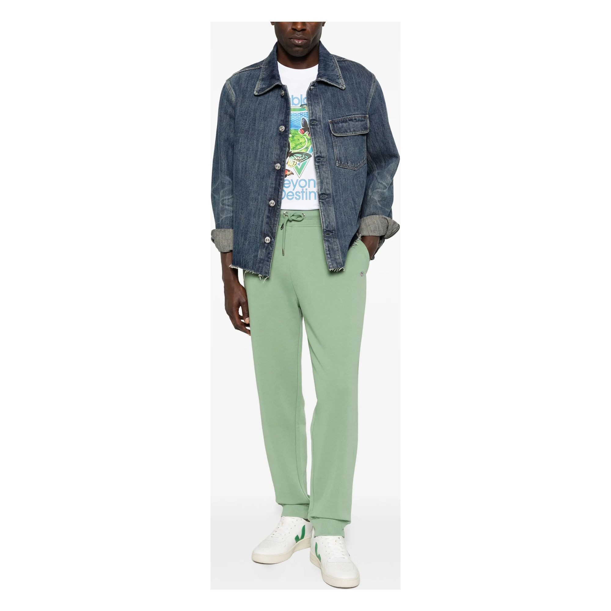 GANT Laisvalaikio kelnės vyrams, Žalia, Reg shield sweatpants 2