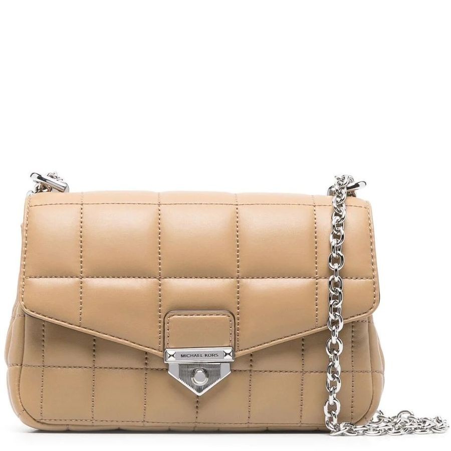 MICHAEL KORS Rankinė per petį moterims, Ruda, SM chain shoulder bag 1