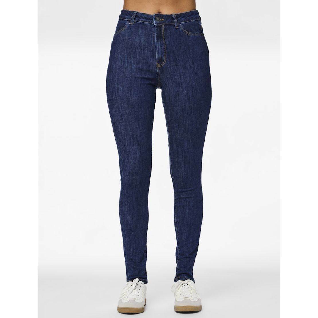PIECES Slim džinsai moterims, Mėlyna, Dea skinny jegging 4