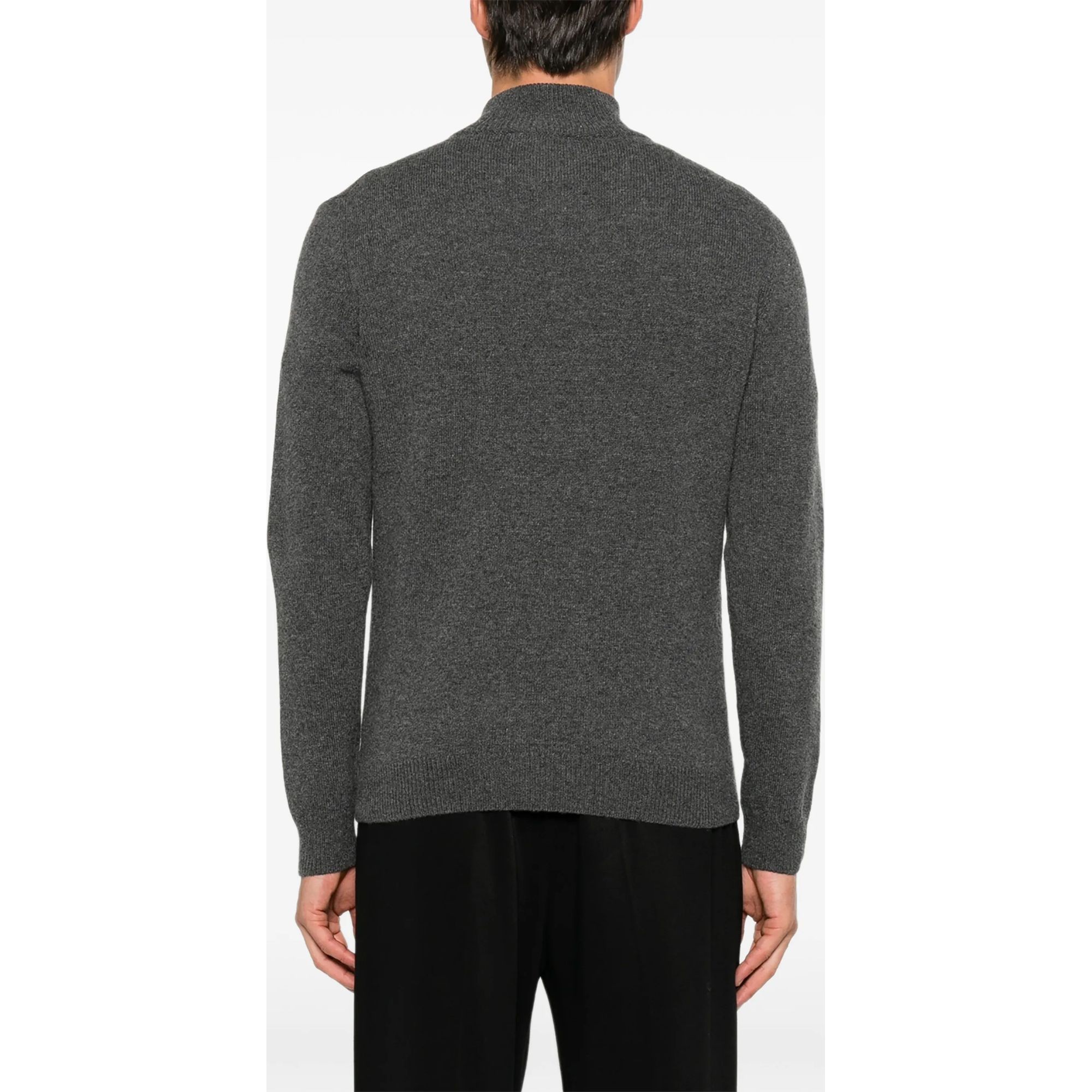 SERGIO MORETTI Megztinis su kaklu vyrams, Pilka, Turtleneck 4