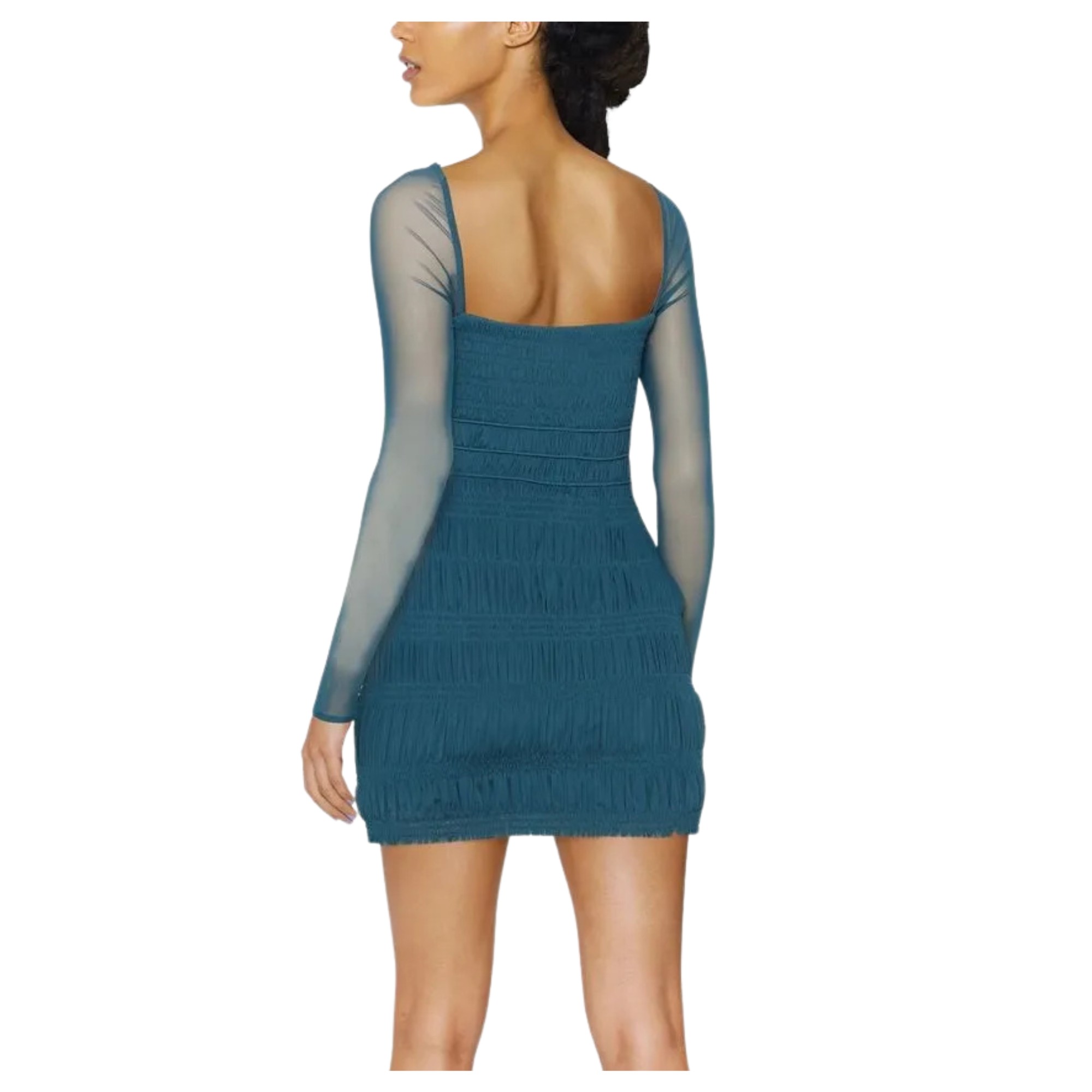 SELF PORTRAIT Palaidinės moterims, Juoda, Black ribbed knit cut out top 3